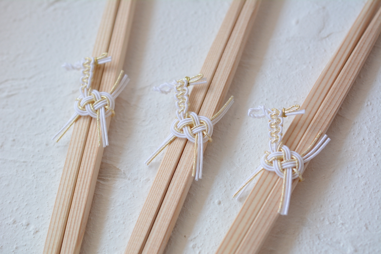 「お箸と水引」販売開始