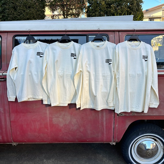 GST x たけうちあつし ロンTほか販売開始します🤟