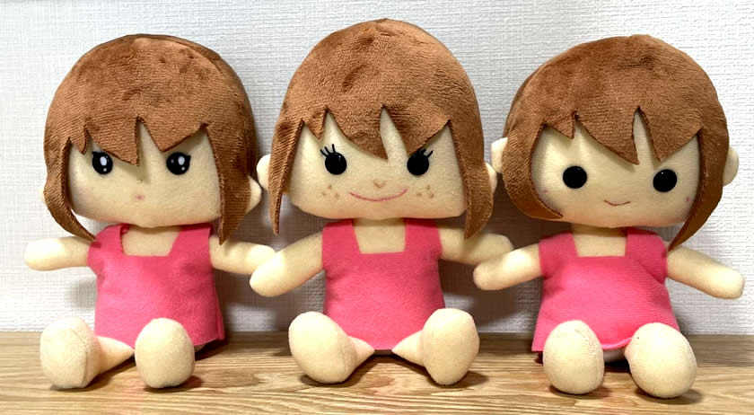 型紙桜子。同じ型紙でも作った人の個性が現れます！