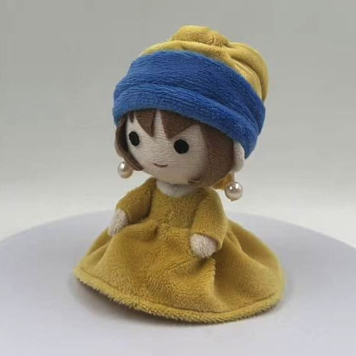 「型紙桜子Smini」が、フェルメールの名画『真珠の耳飾りの少女』風に変身しました！