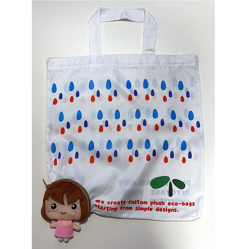 ぬいぐるみエコバッグ【プラッシュバッグ】完成です(∗˃̶ ᵕ ˂̶∗)