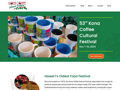コナコーヒー・カルチュアル・フェスティバル　Kona Coffee Cultural Festiva