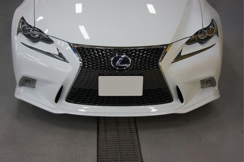 レクサス NewIS[F-SPORT]　フロントリップスポイラー取り付け方法　【LEXUS】