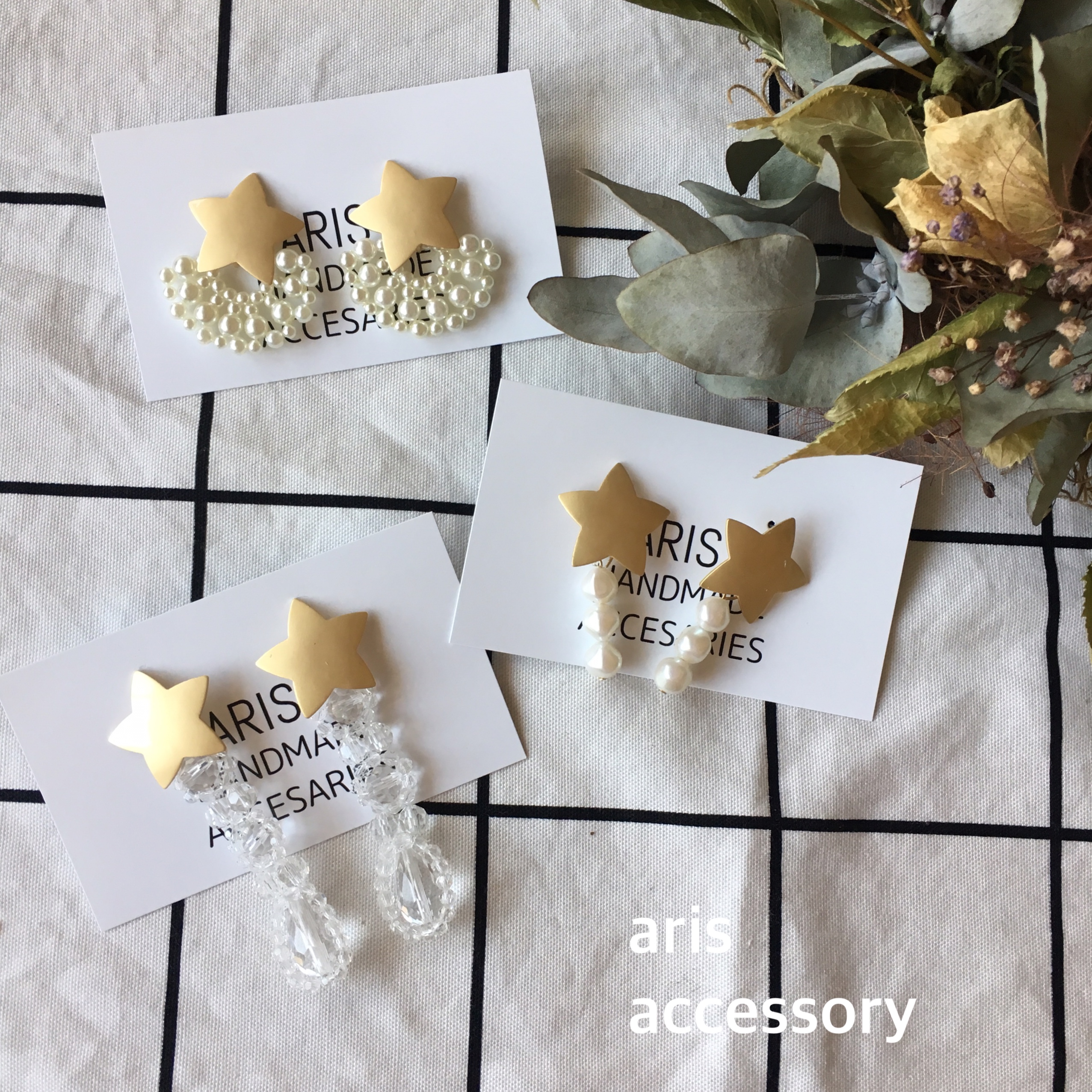 ピアス入荷しています♡̷