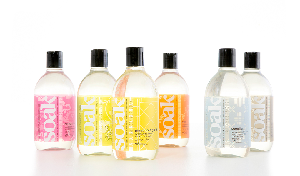 カナダ生まれのデリケート素材用洗剤『SOAK（ソーク）』取り扱いスタート♪