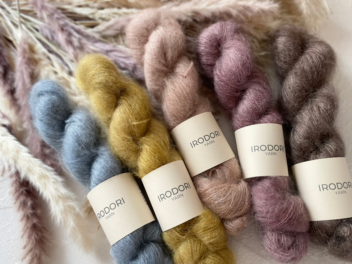 ふわふわの新糸【 Silk Mohair 】登場♪