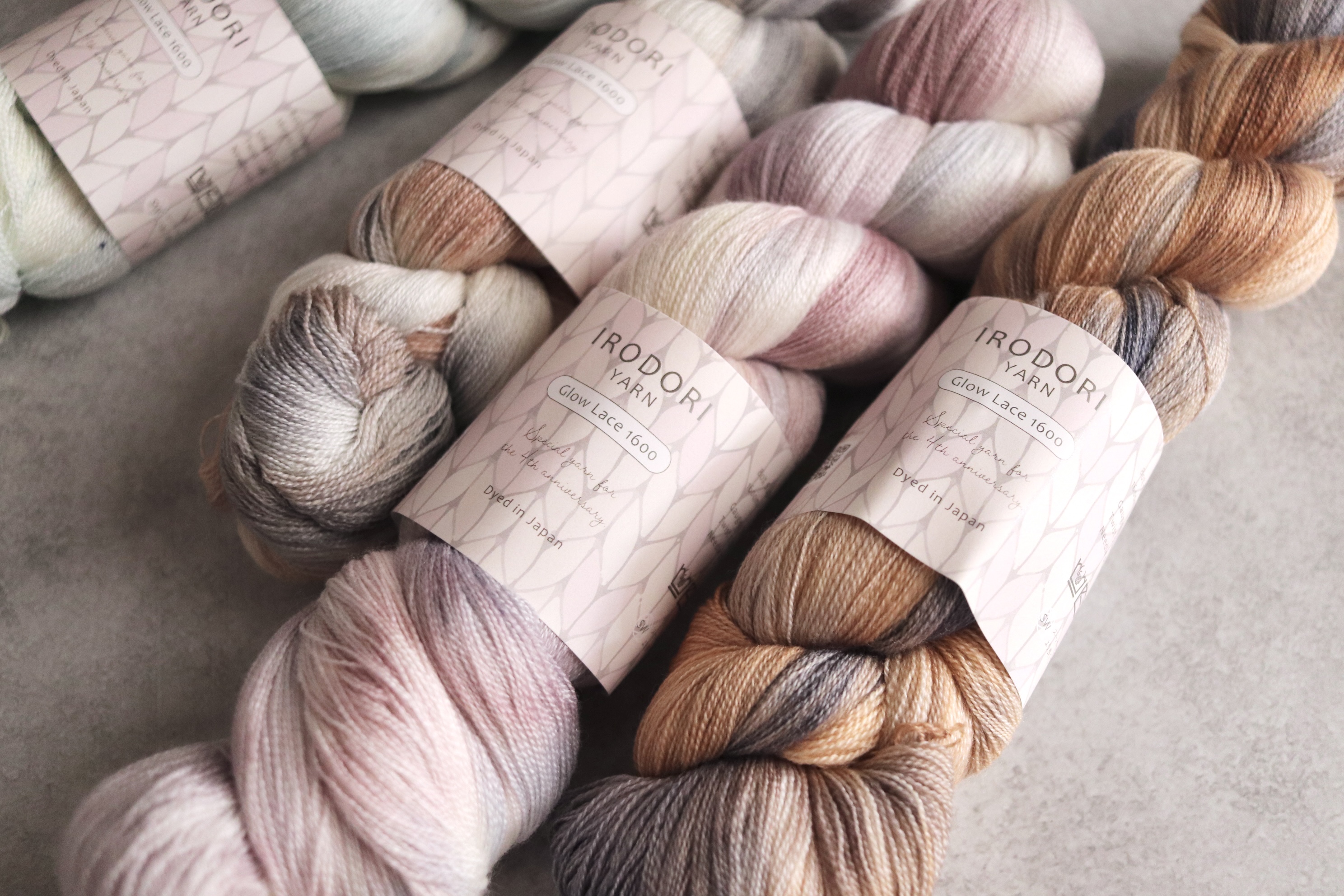 <8/7-8/20セール開催!>OPEN4周年限定糸【Glow Lace】も登場♪