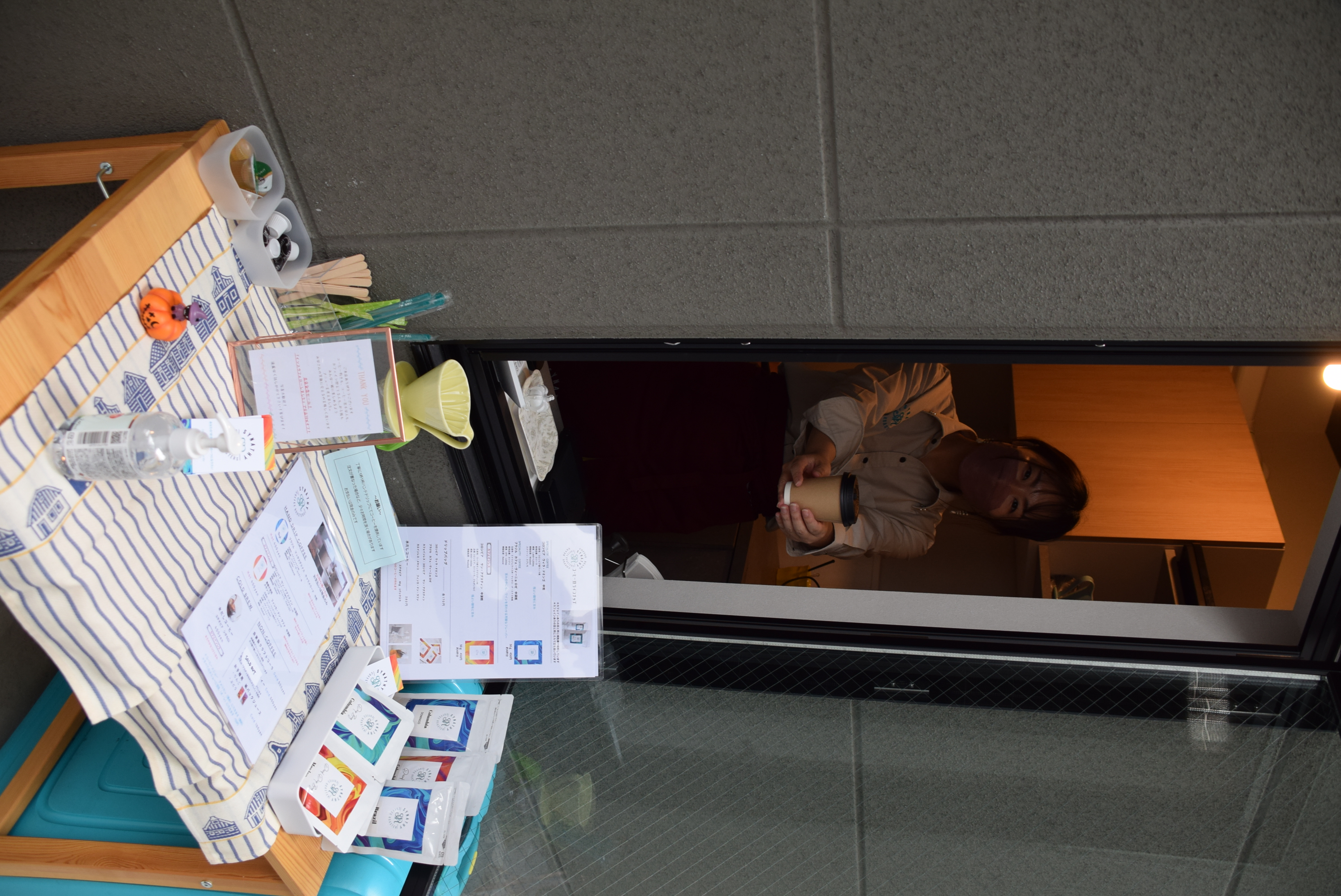 11/8　初出店が無事に終わりました