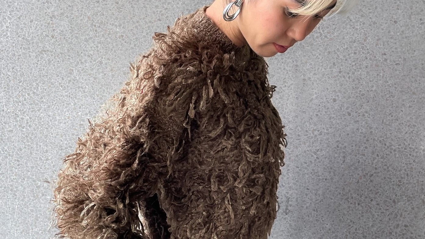 【new-item】1,958YEN！ループニットプルオーバー