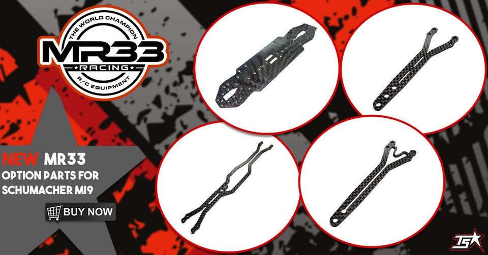 MR33 RacingよりSchumacher Mi9用オプションパーツが入荷しました！