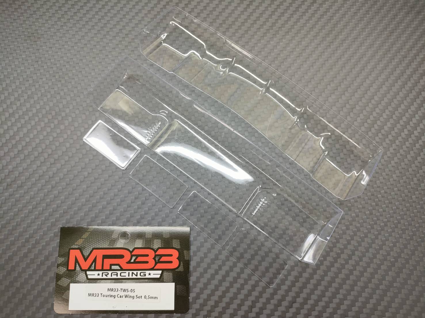 MR33 Racingリヤウィングセットのご紹介
