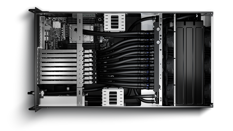 LM TEK 4U8GPU10KW 4U AIサーバベアボーン