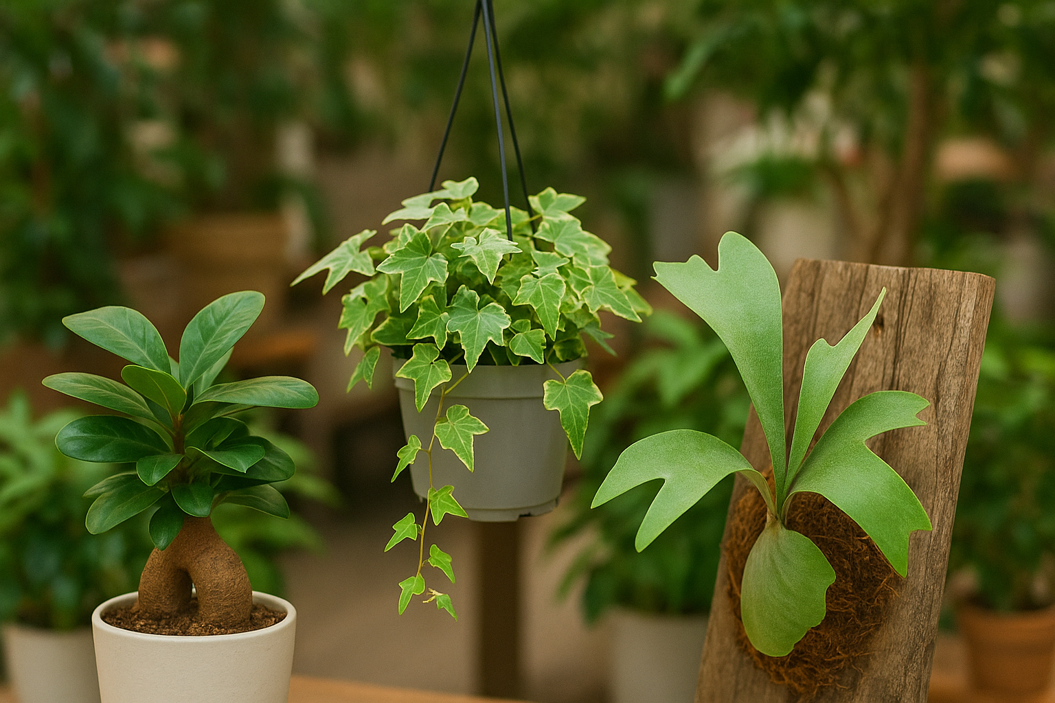父の日に贈る“枯れない癒し”｜観葉植物フェア開催中♪