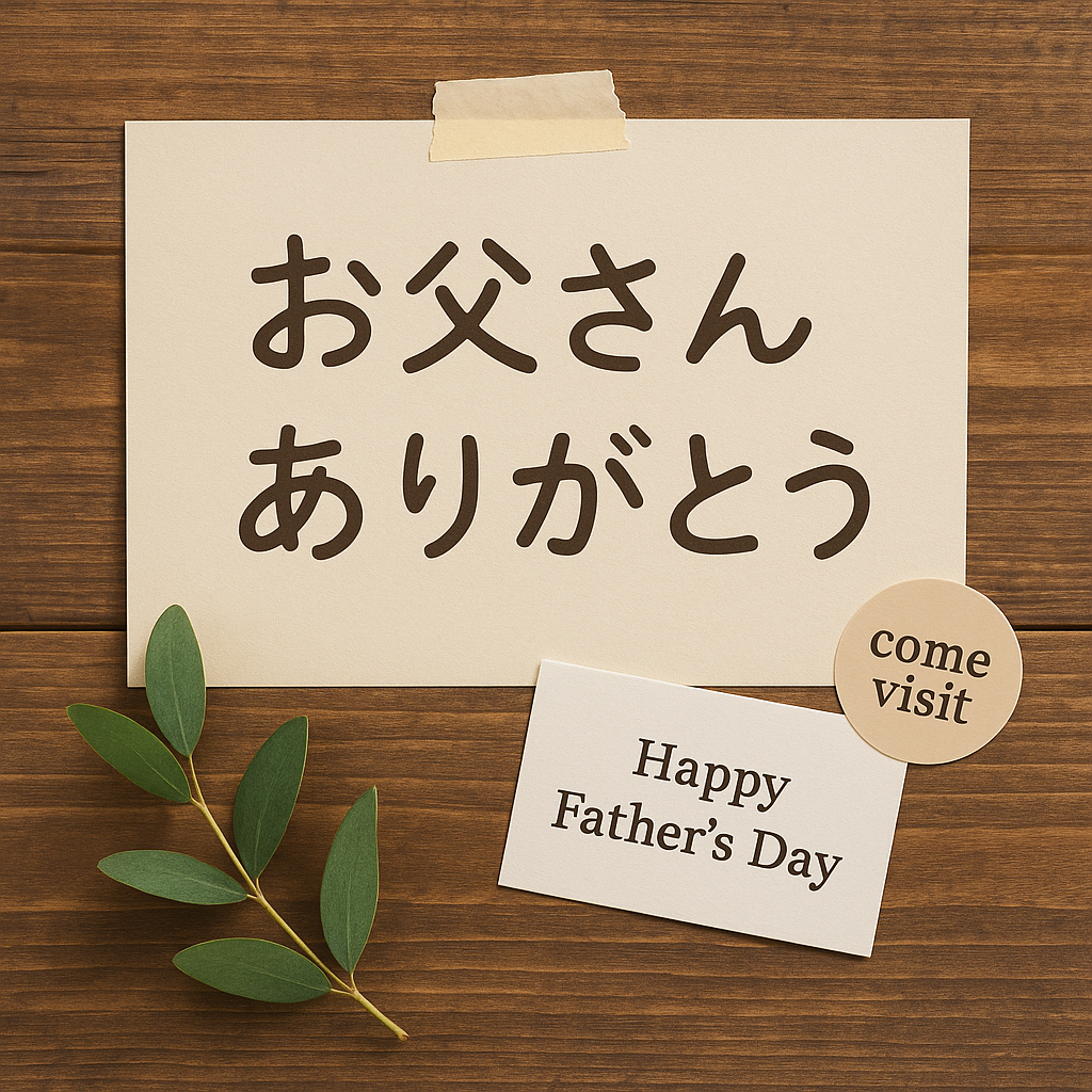 「父の日に、お花で“ありがとう”を伝えてみませんか？」