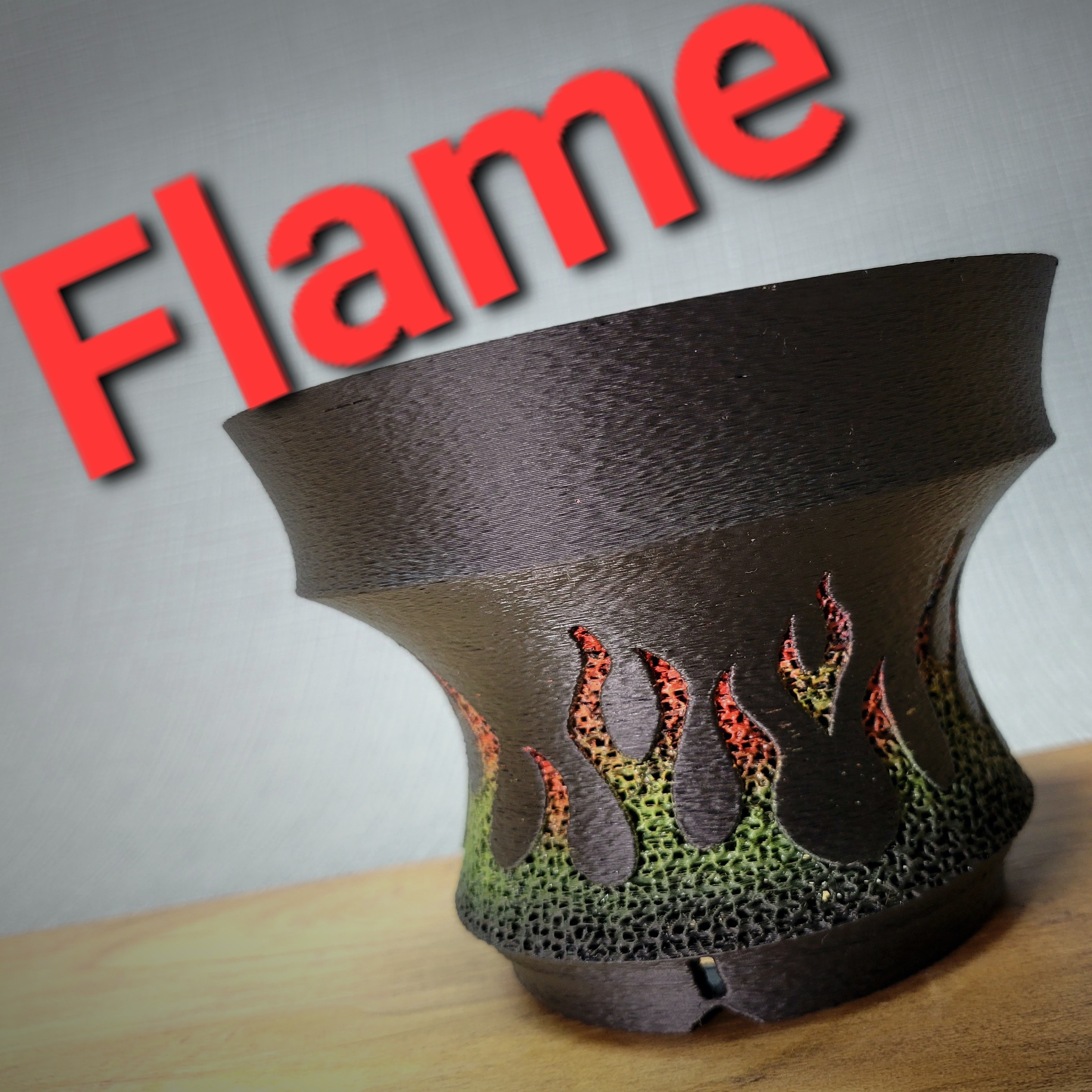 Flame4号 カラーバリエーション レッド✕イエロー