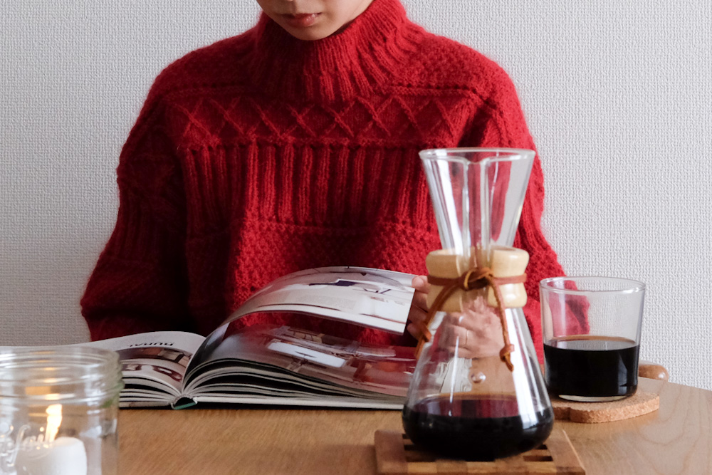 “Ingrid Sweater” by Petite Knit
