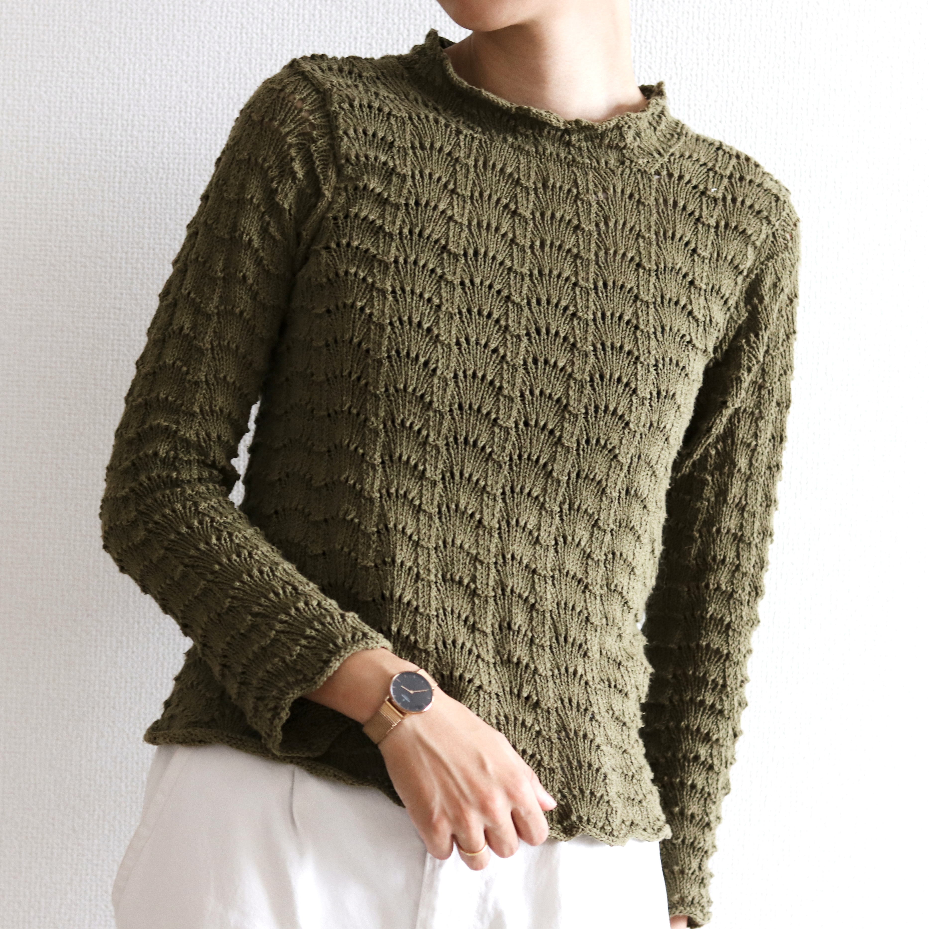 Barbroe Blouse by Knitting for Olive