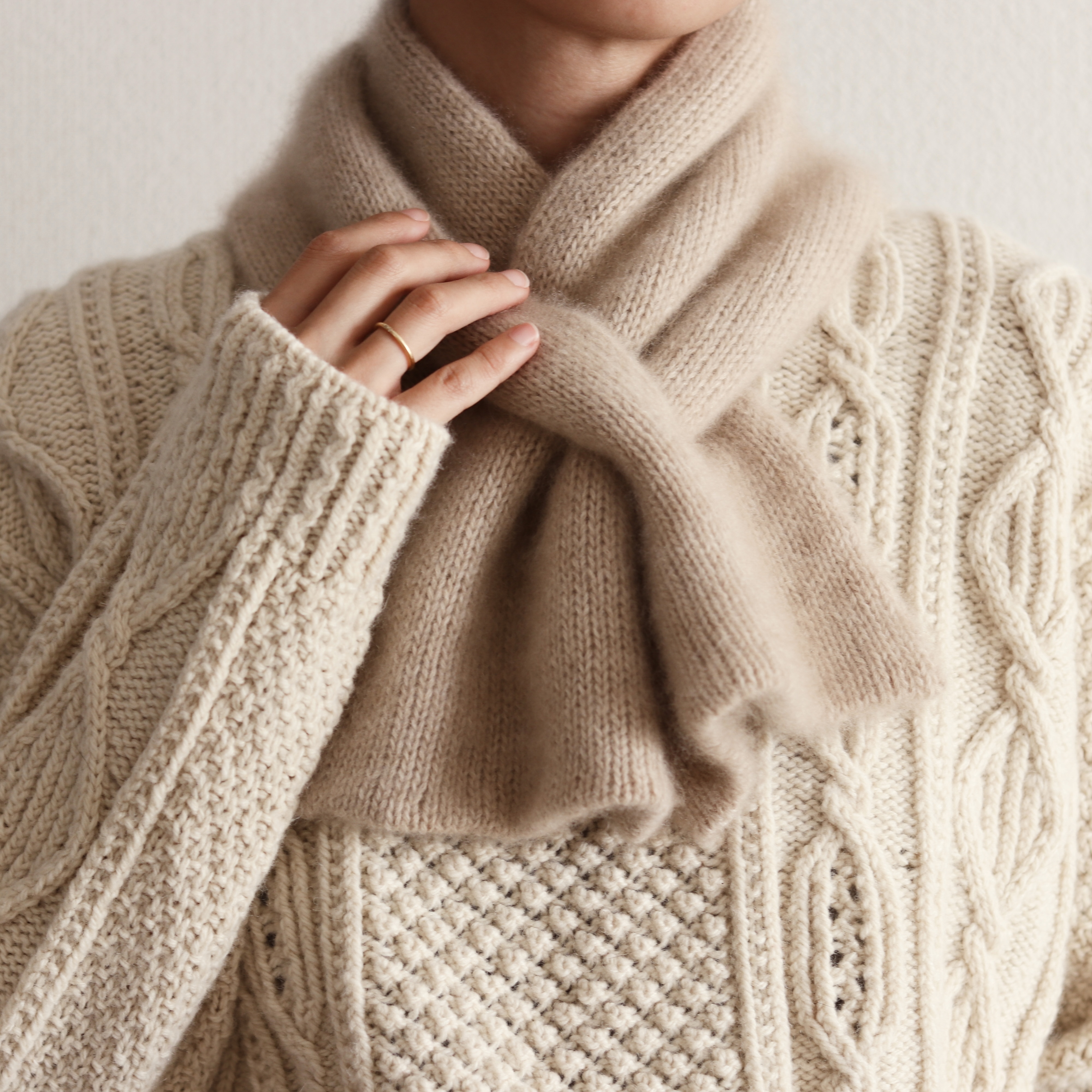 Double Knit Scarf by HELLO, HYGGE LIFE