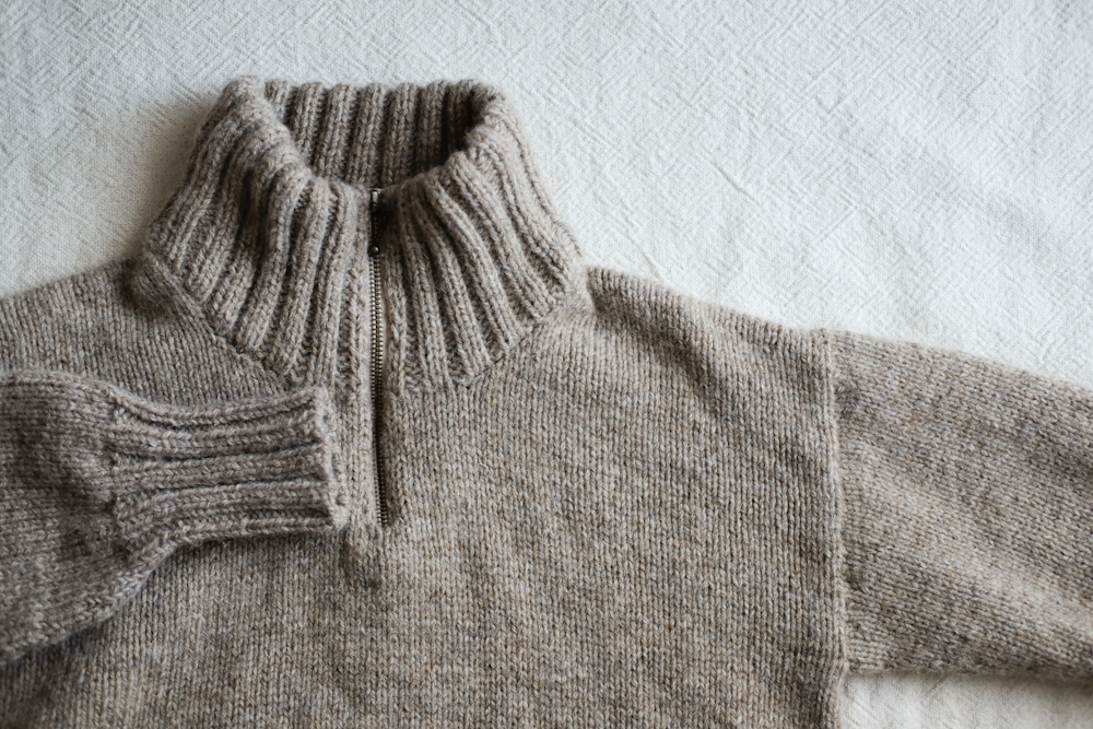"Double rib zip sweater” by Hello, Hygge life