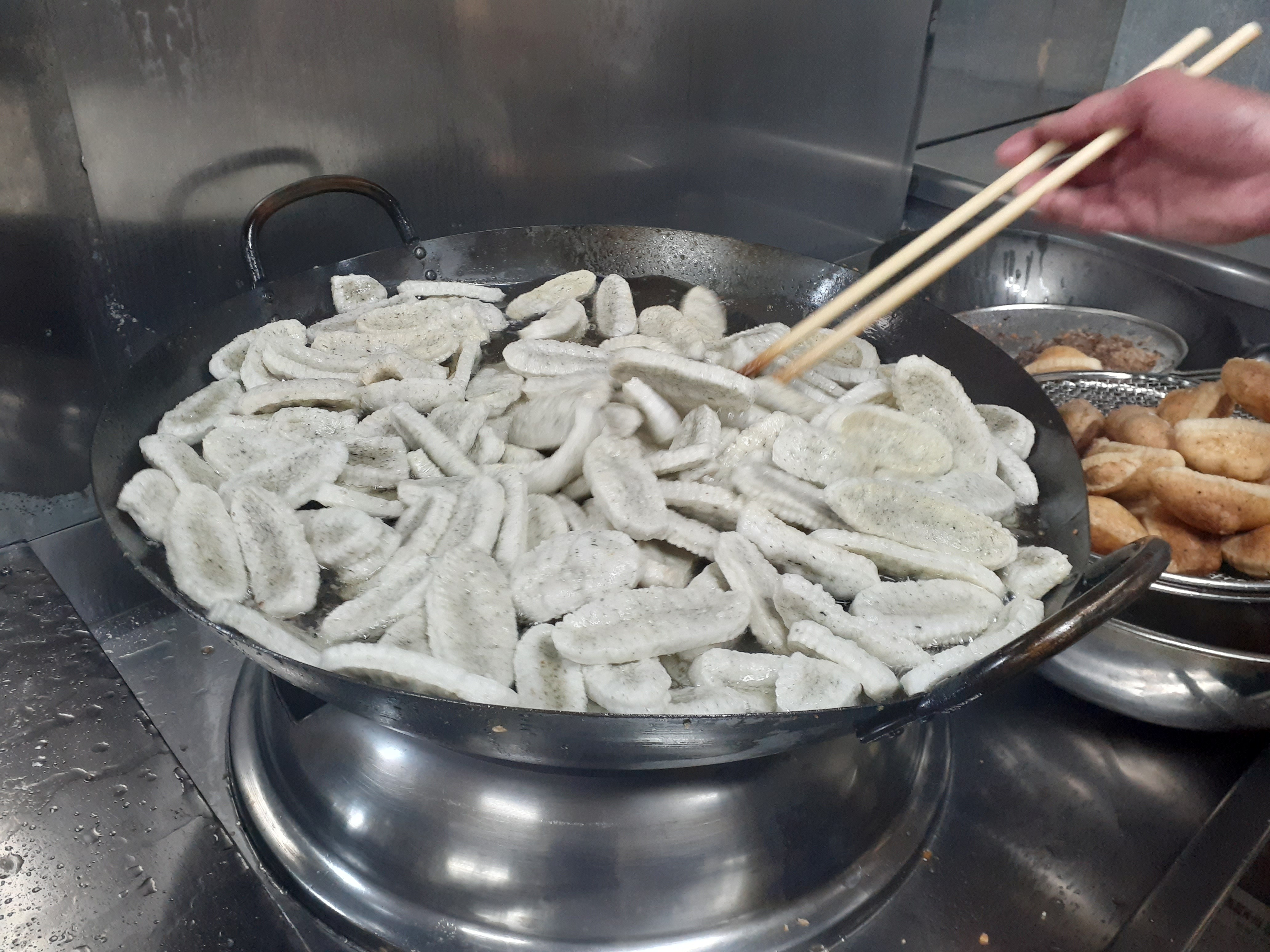 手作り揚げ餅「のりしお味」の工程、4枚の写真でご紹介！