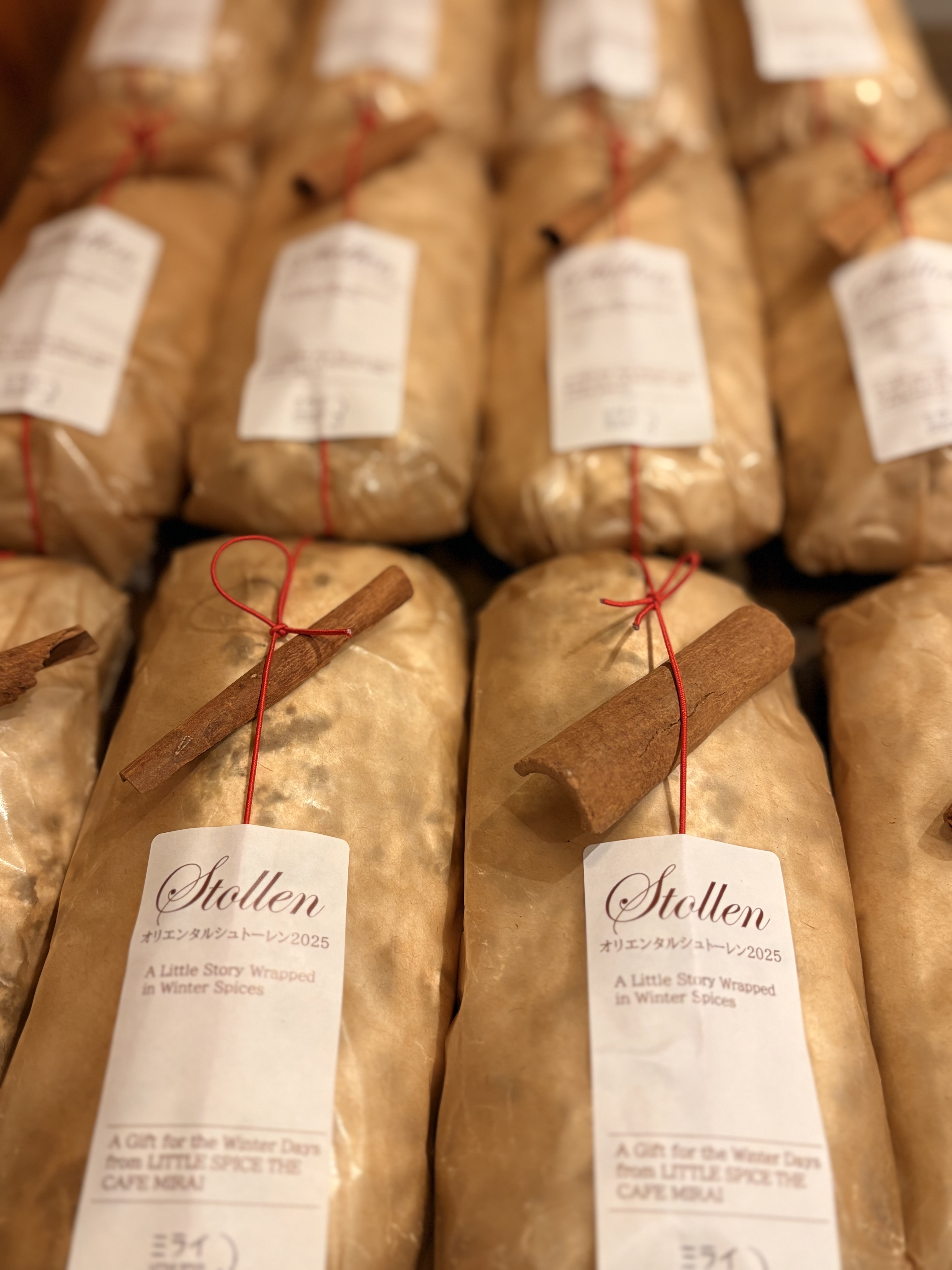 ミライのシュトーレン販売開始！