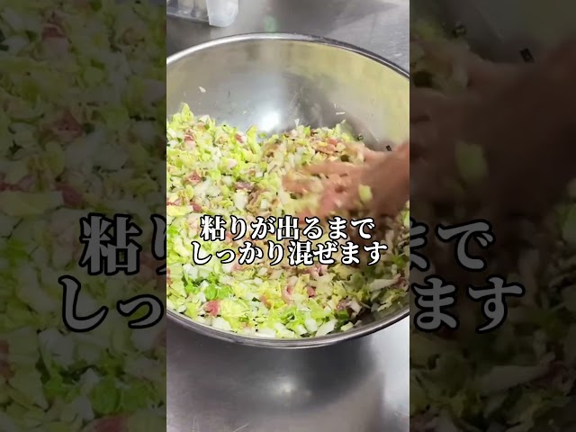 餃子専門店の味をご自宅で！店長が教える絶品水餃子の具の作り方