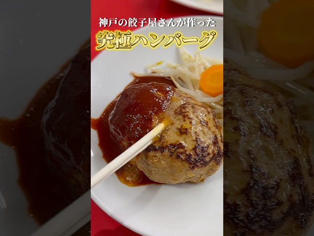 箸を入れると肉汁じゅわっ…餃子屋が本気で作った究極の絶品ハンバーグ