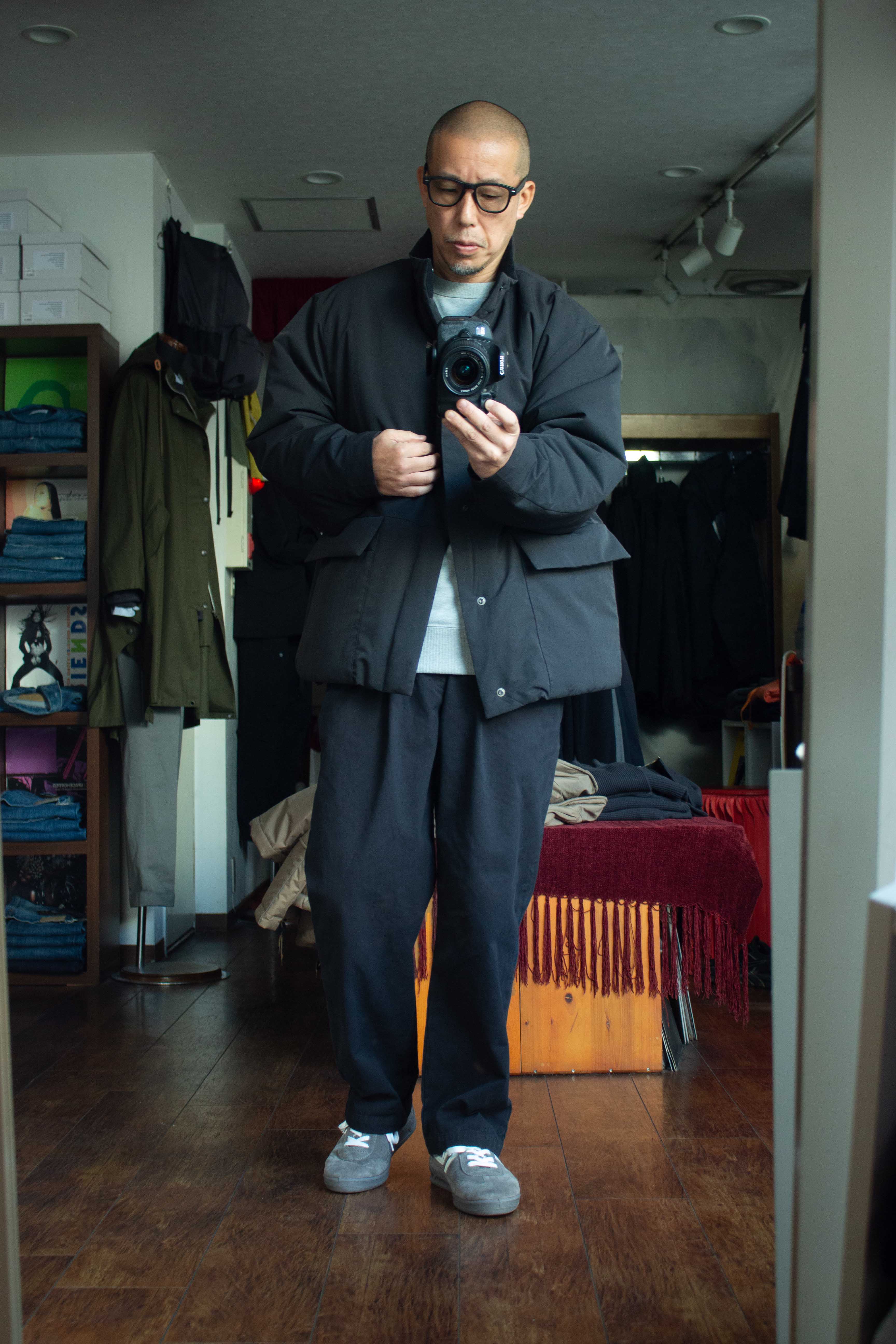 Still by hand シンサレートスタンダカラーブルゾン BL04234