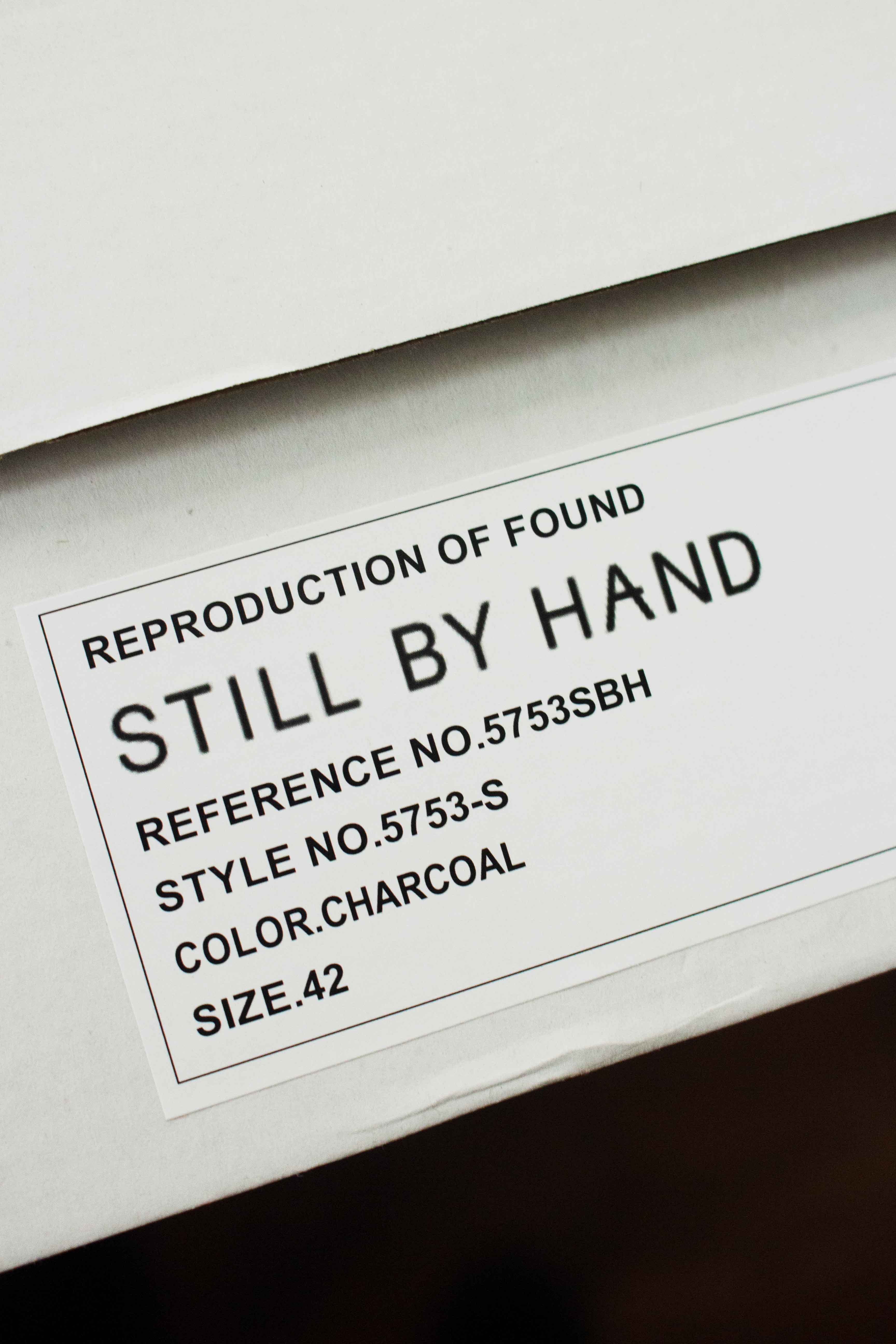 STILL BY HAND REPRODUCTION OF FOUND コラボスニーカー再入荷!