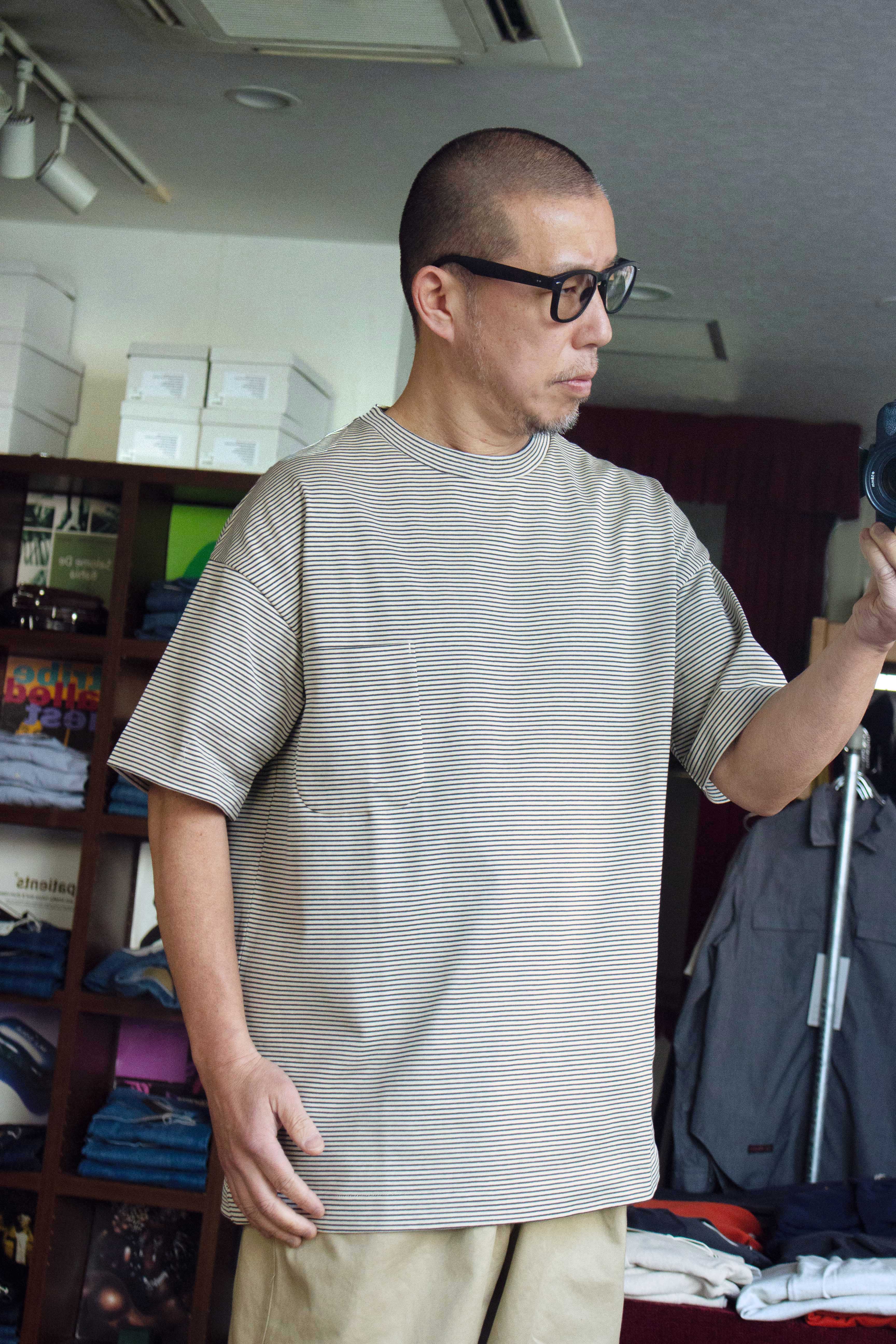 A Vontade Compact Border S/S T-Shirts VTD-0618-CS