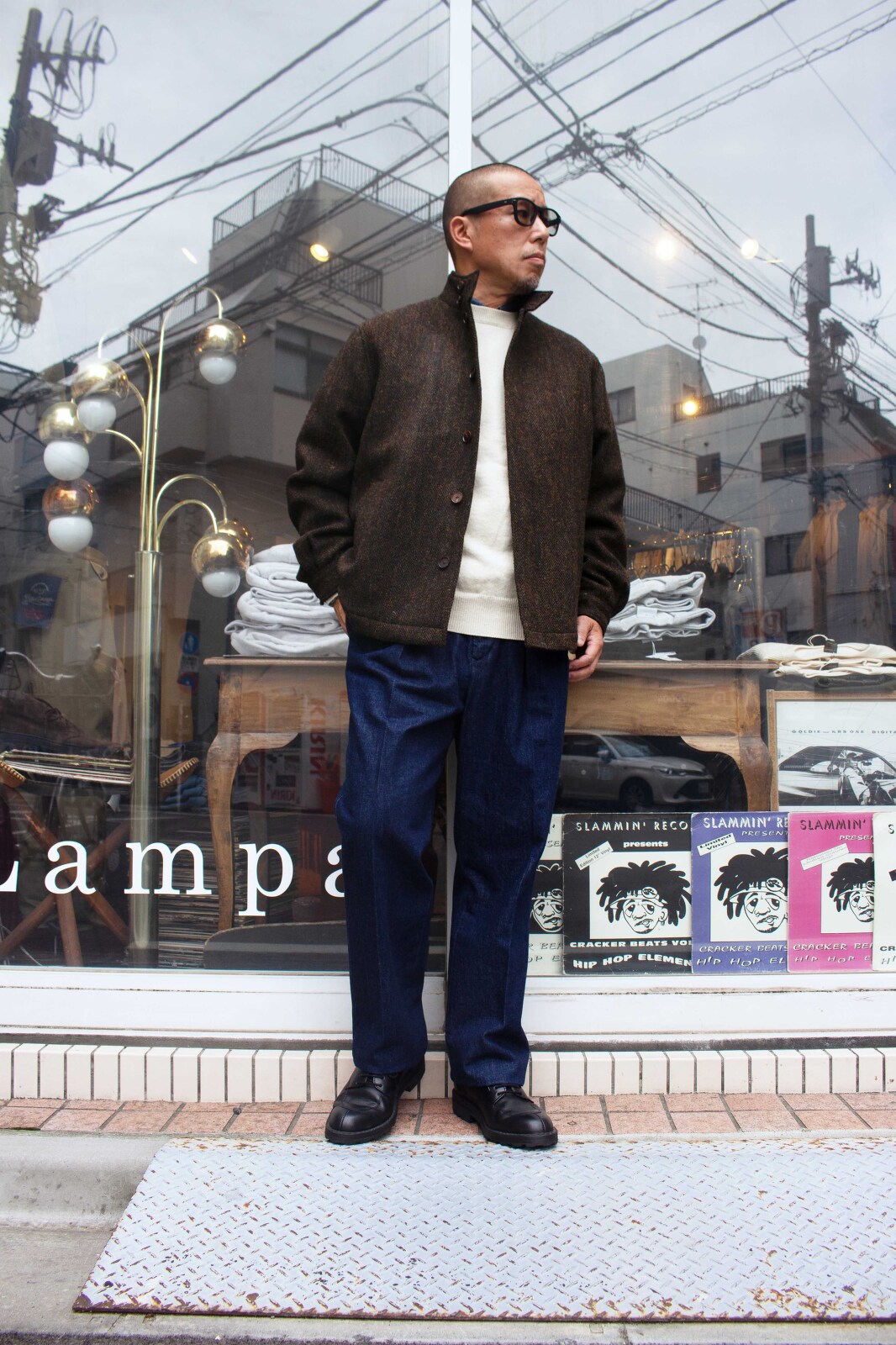 BRENA DEAR VINTAGE HARRIS TWEED LAMPA別注 残り僅か!