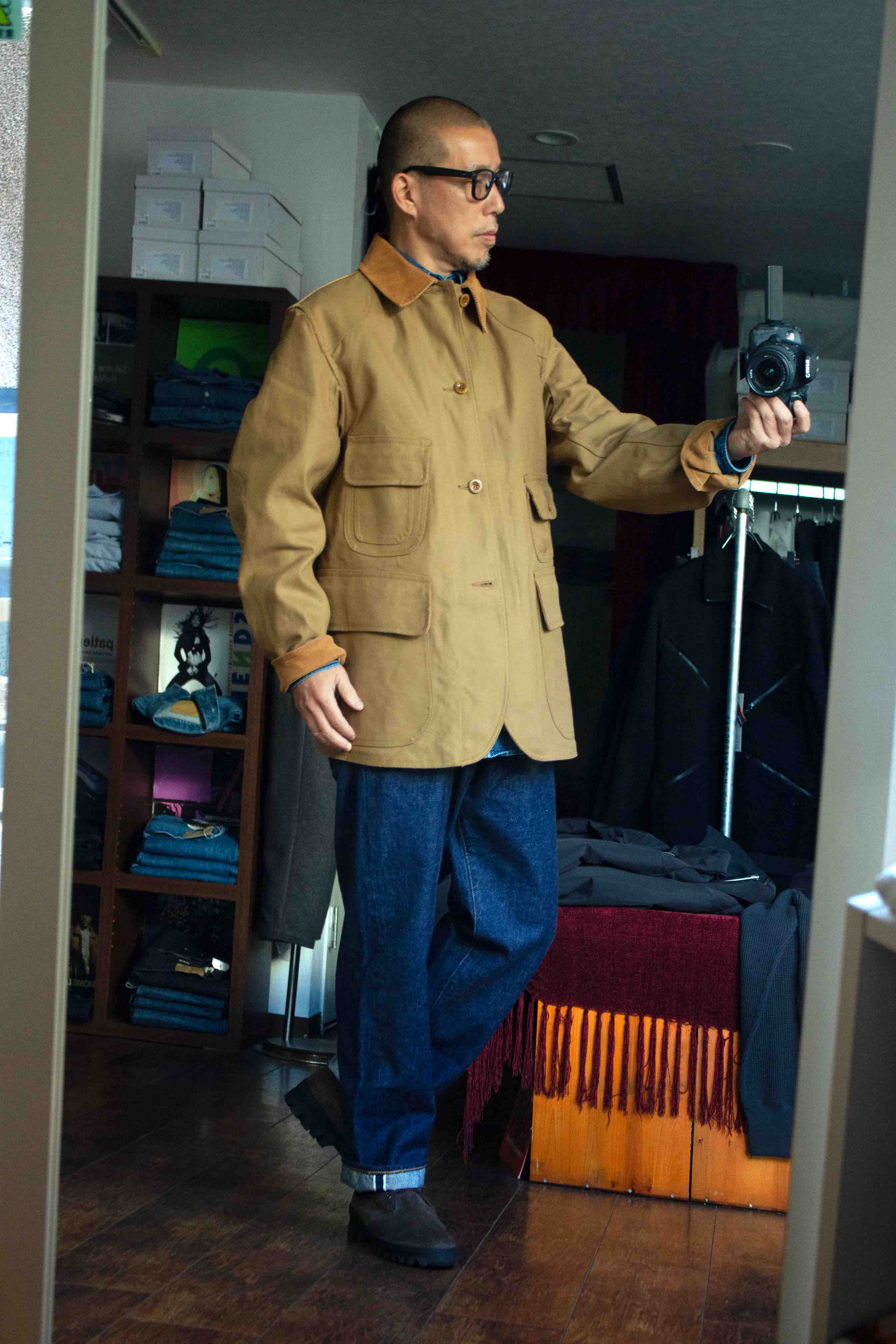 A Vontade Old Hunting Jacket VTD-0422-JK