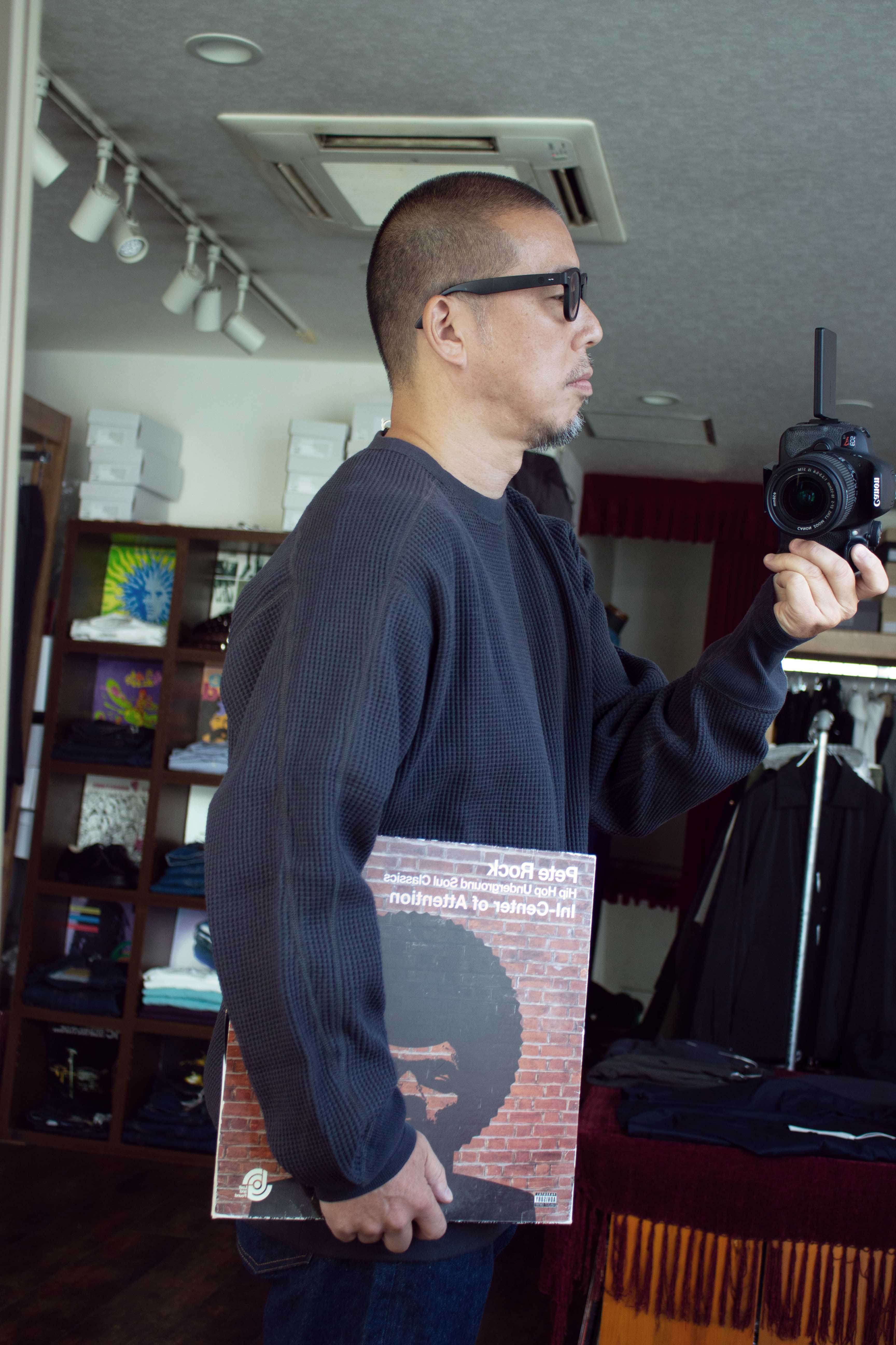 A Vontade Big Waffle Crew Top VTD-0581-CS