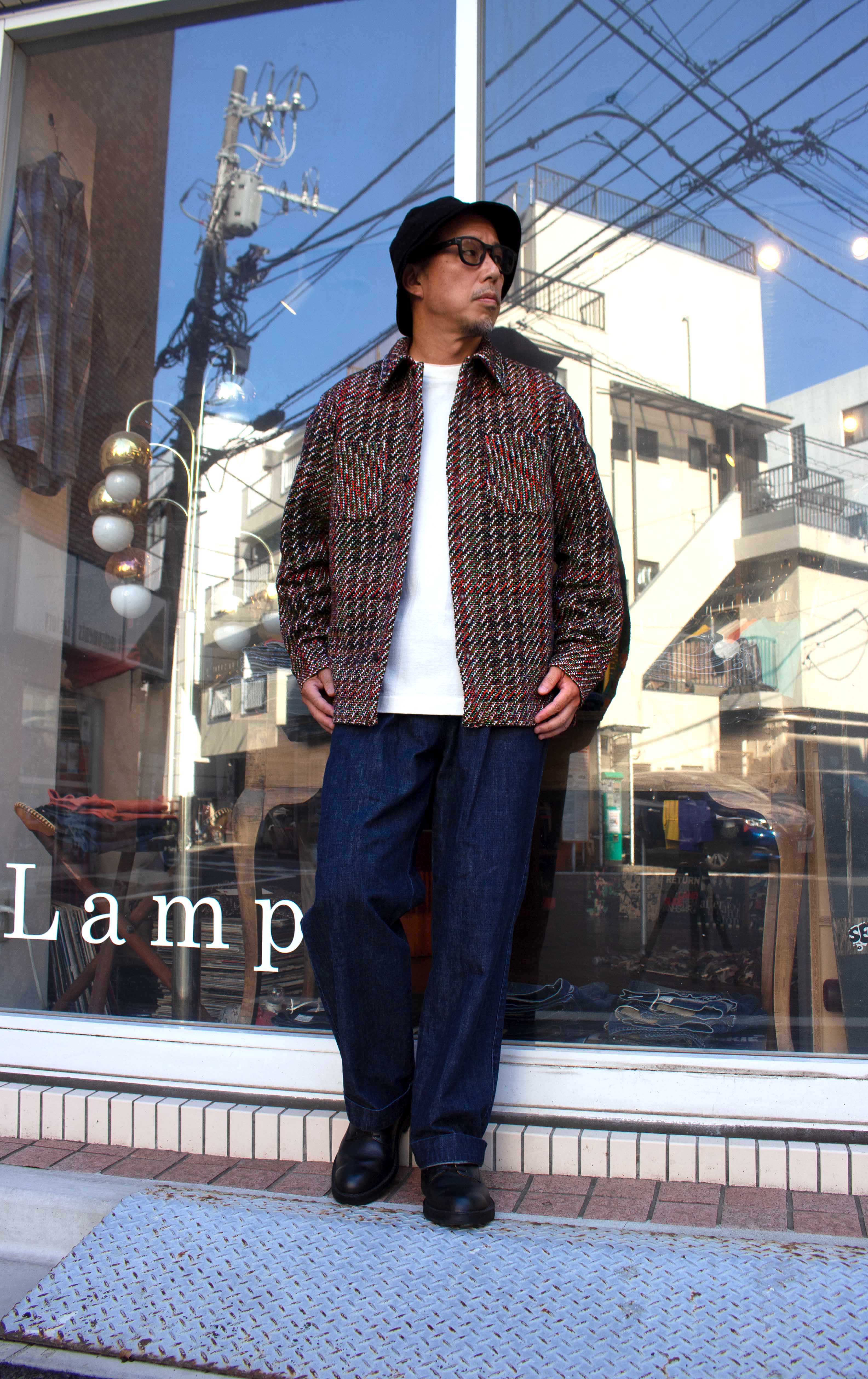 Coohem Velvet Check Tweed Jacketをアップしました!