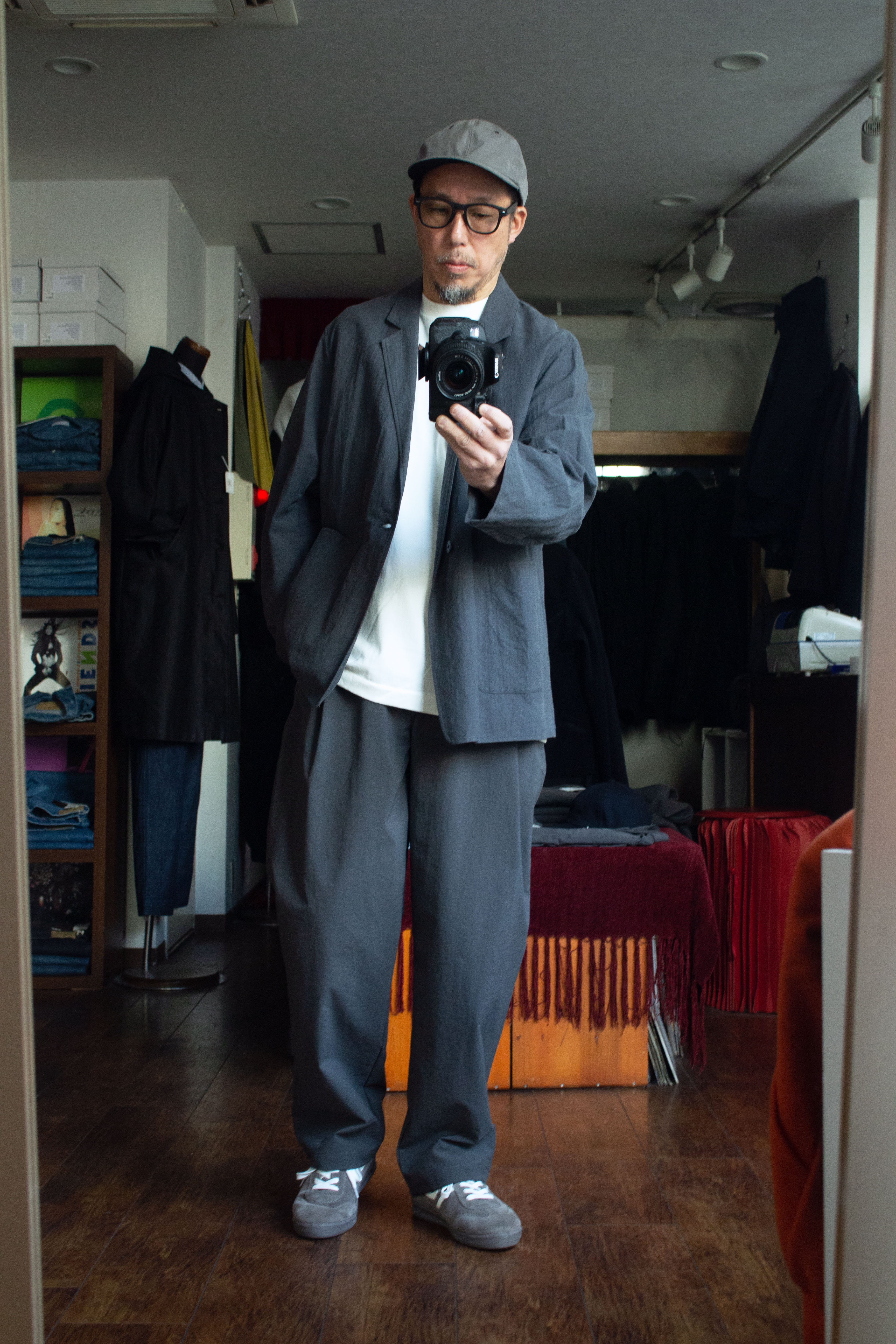 Still by hand カーディガンジャケット JK02221