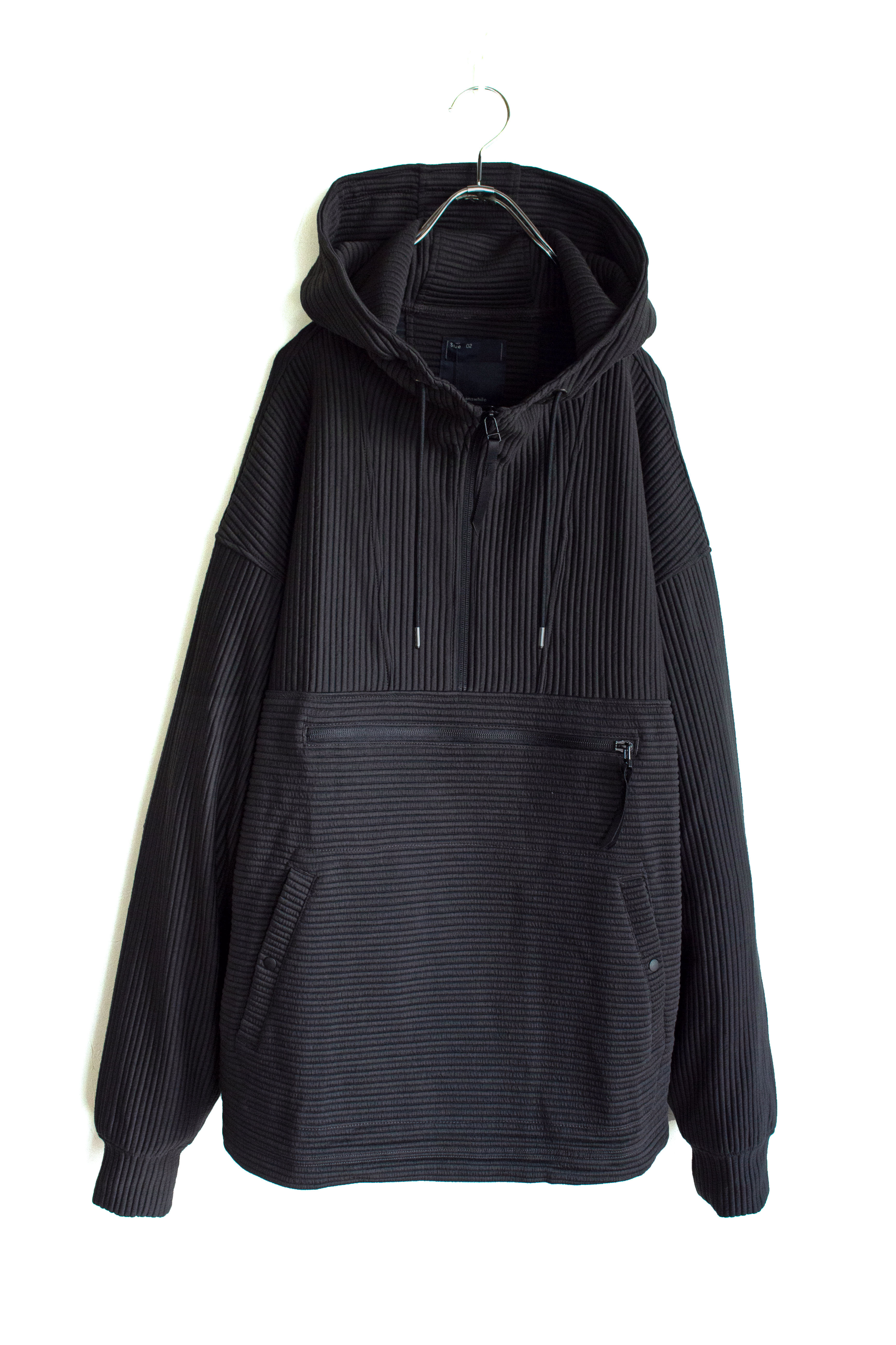 Meanswhile Uneven Fabric Anorak Parkaをアップしました!