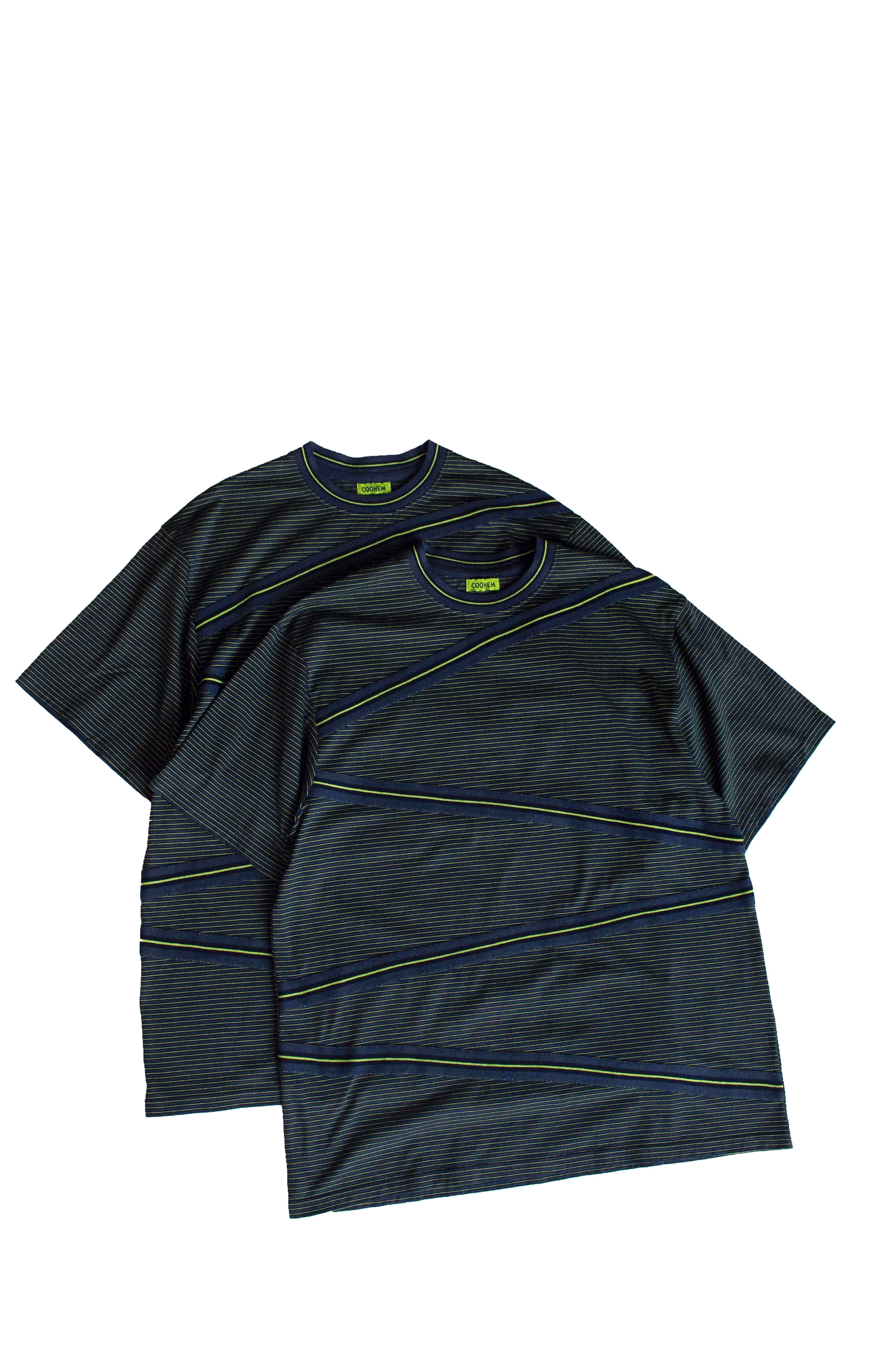 Coohem Knit Detail Ringer T-shirts 13-252-028