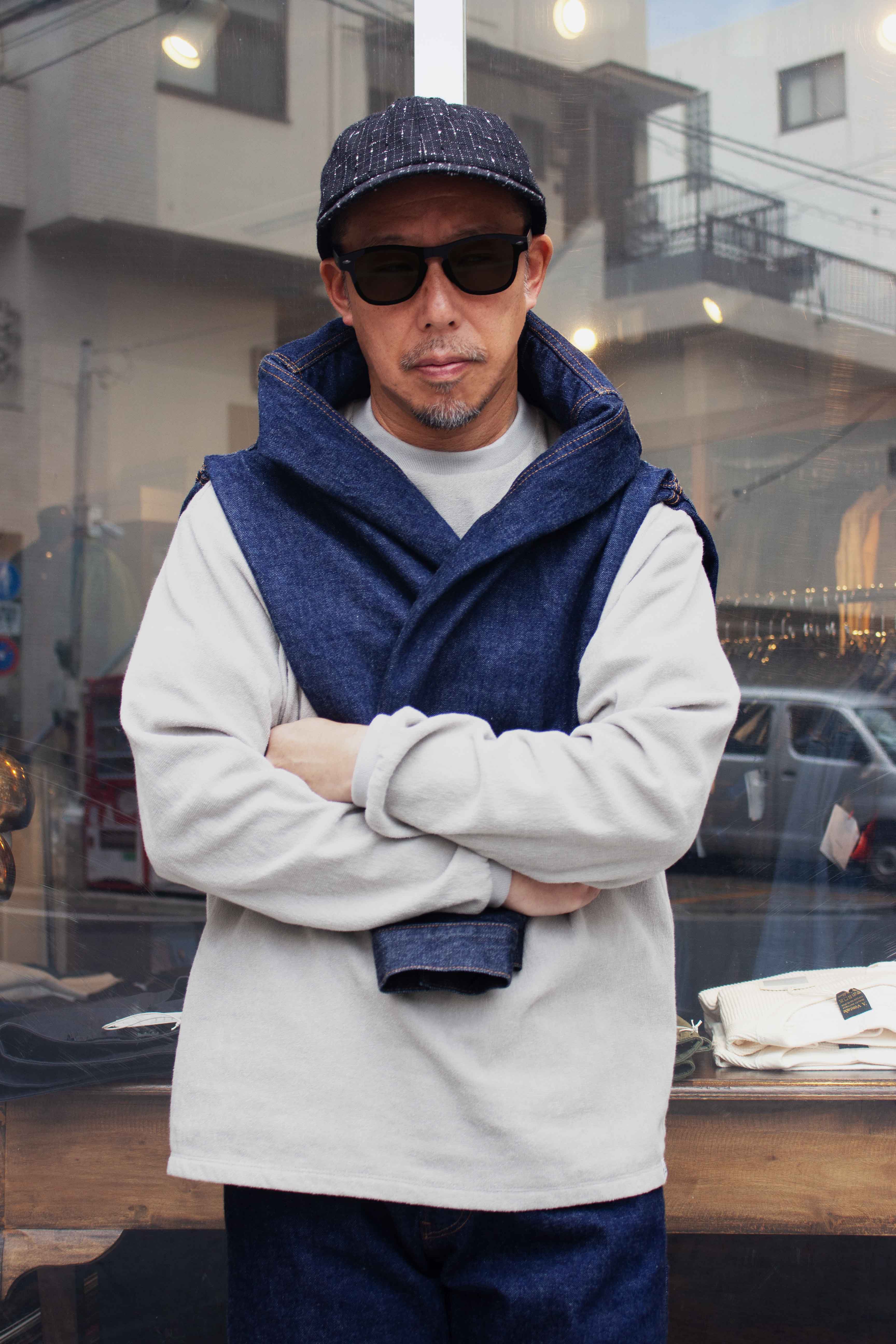 THING FABRICS LONG SLEEVE T-SHIRT (1mm PILE)