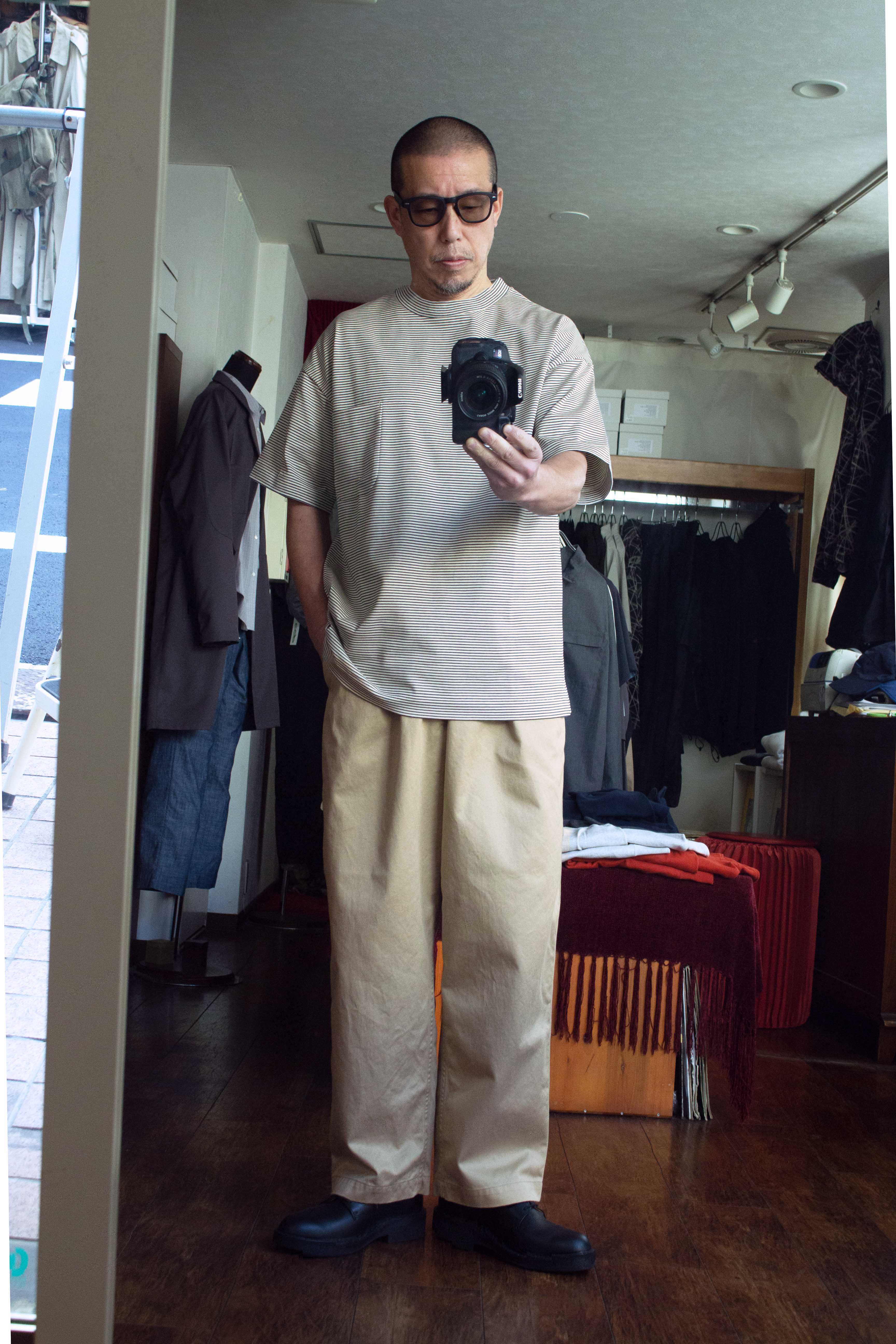 Ordinary fits Tuck Wide Pants OF-P183
