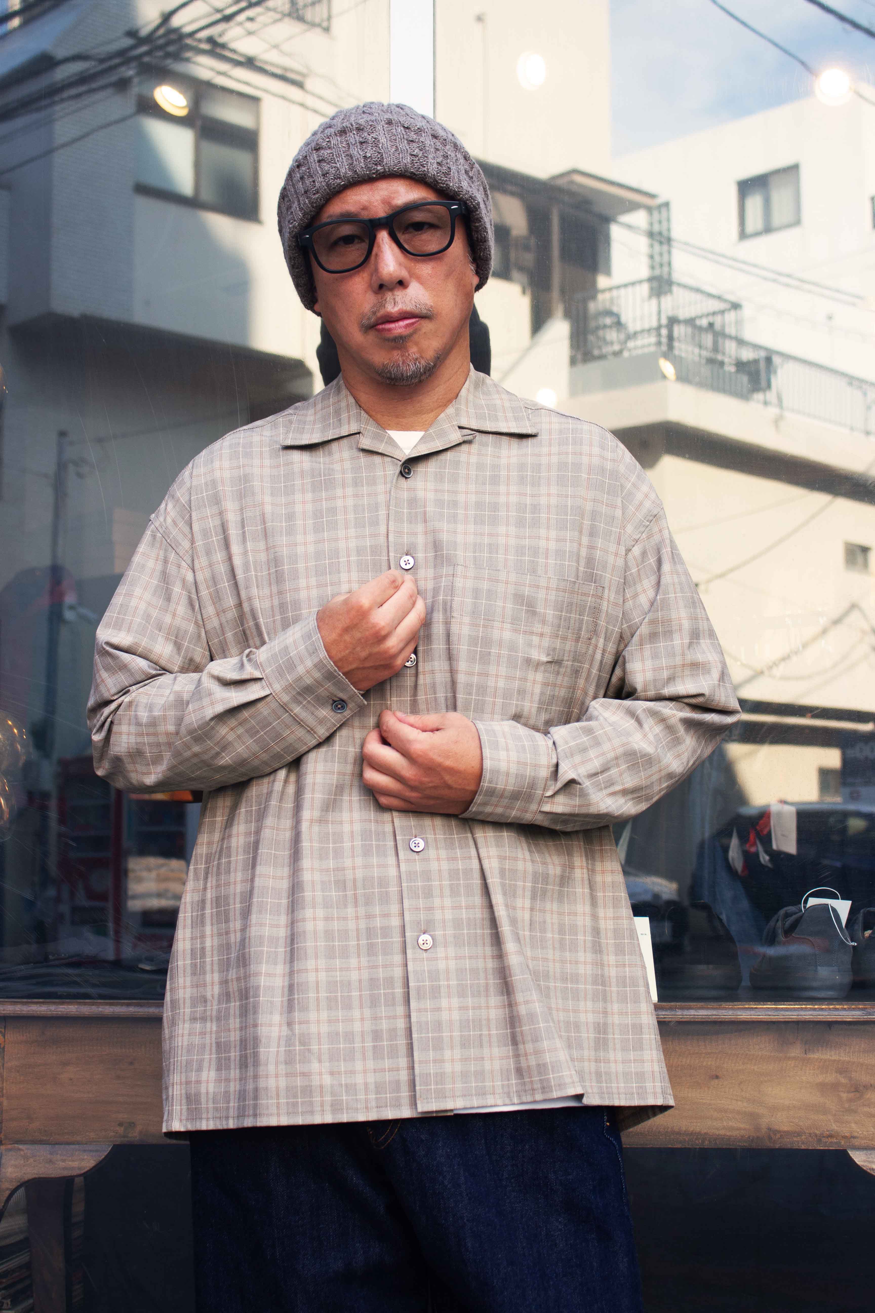 PERS PROJECTS OLIVER L/S WD FIT SHIRTS CHECK