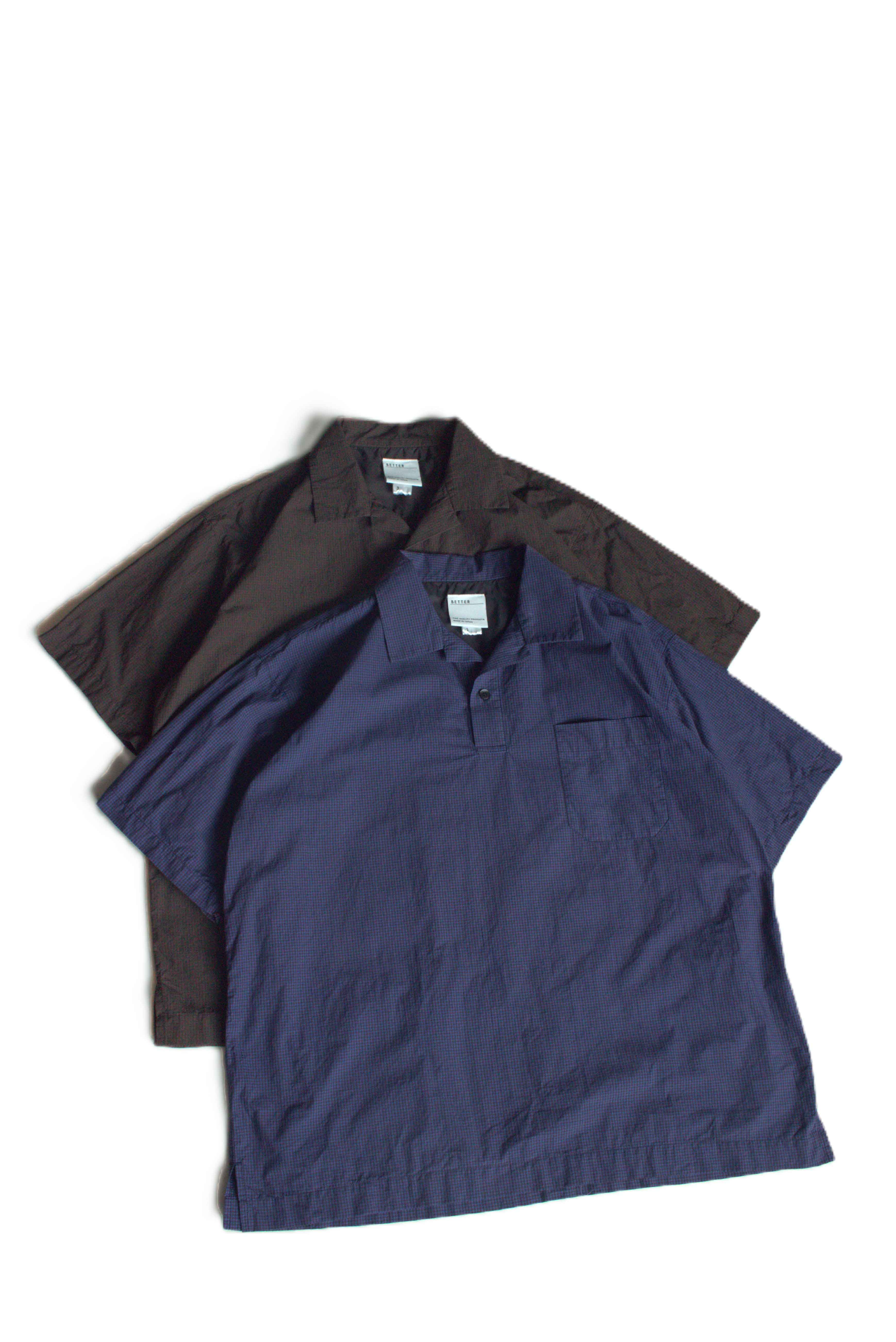 Better Typewriter Check Pullover Shirt BTR2508