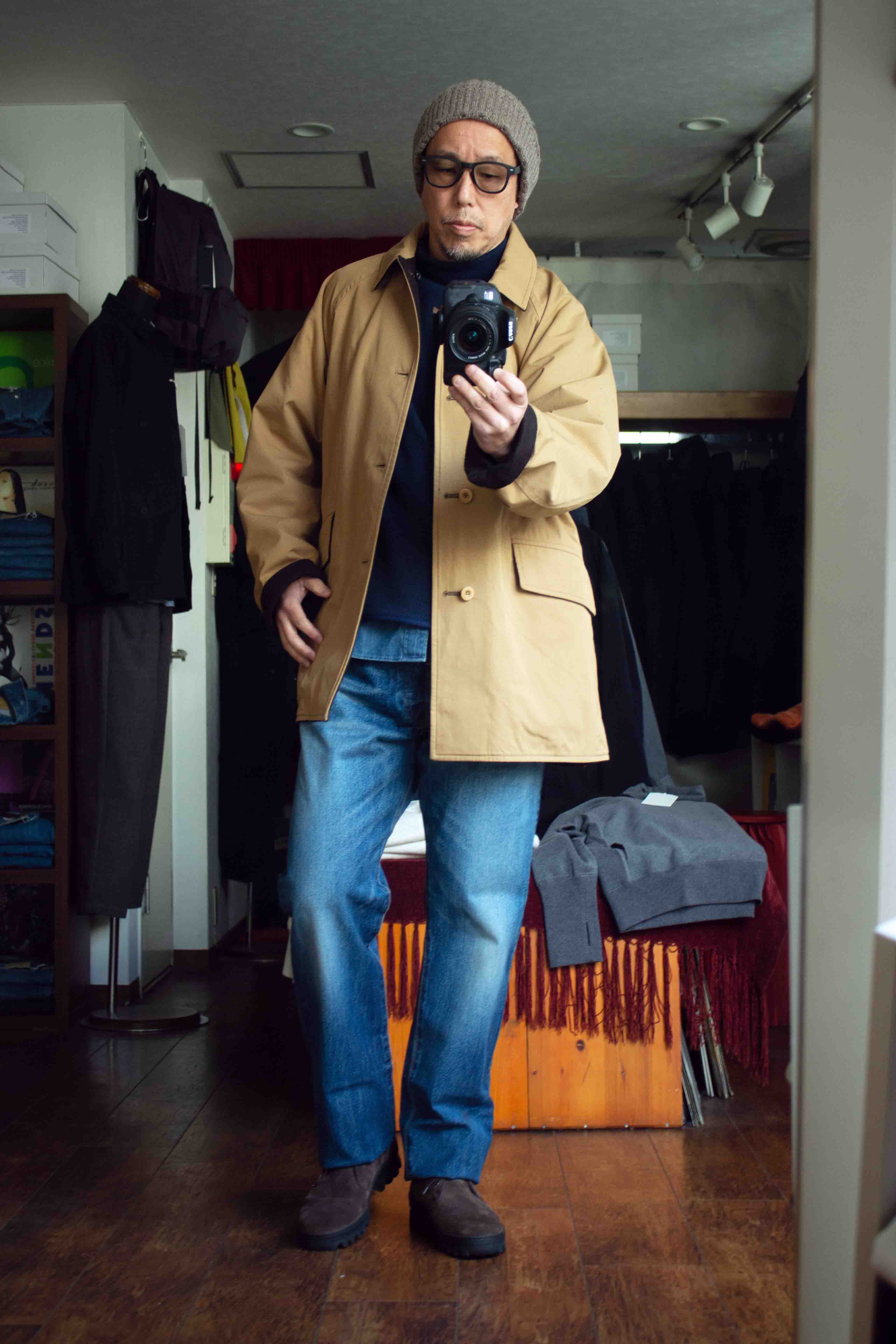 A Vontade Reversible Short Coat VTD-0456-JK