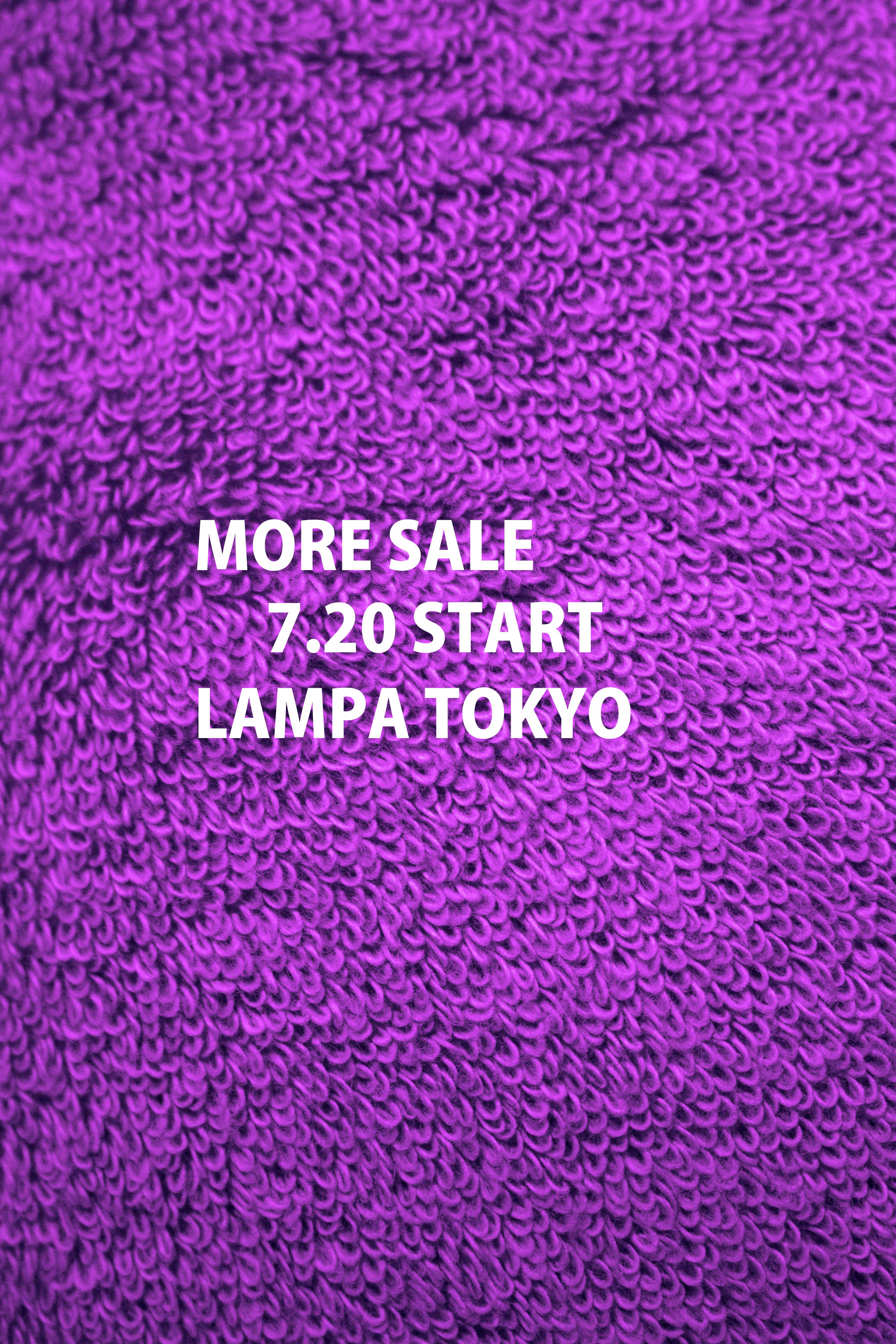 本日よりmore saleをスタート！