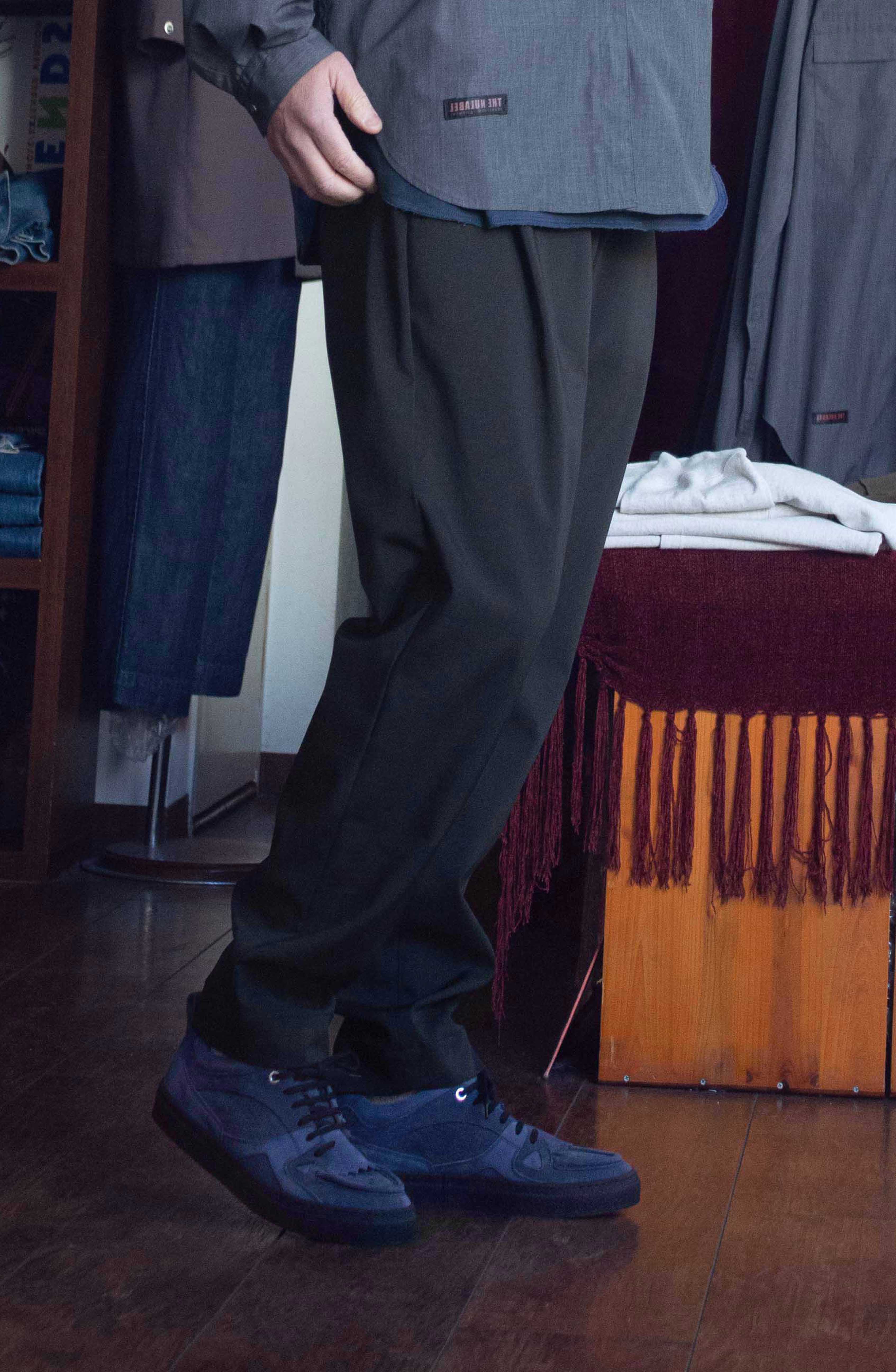 Ccp fm Diagonal PLeats Pants PT-CB108