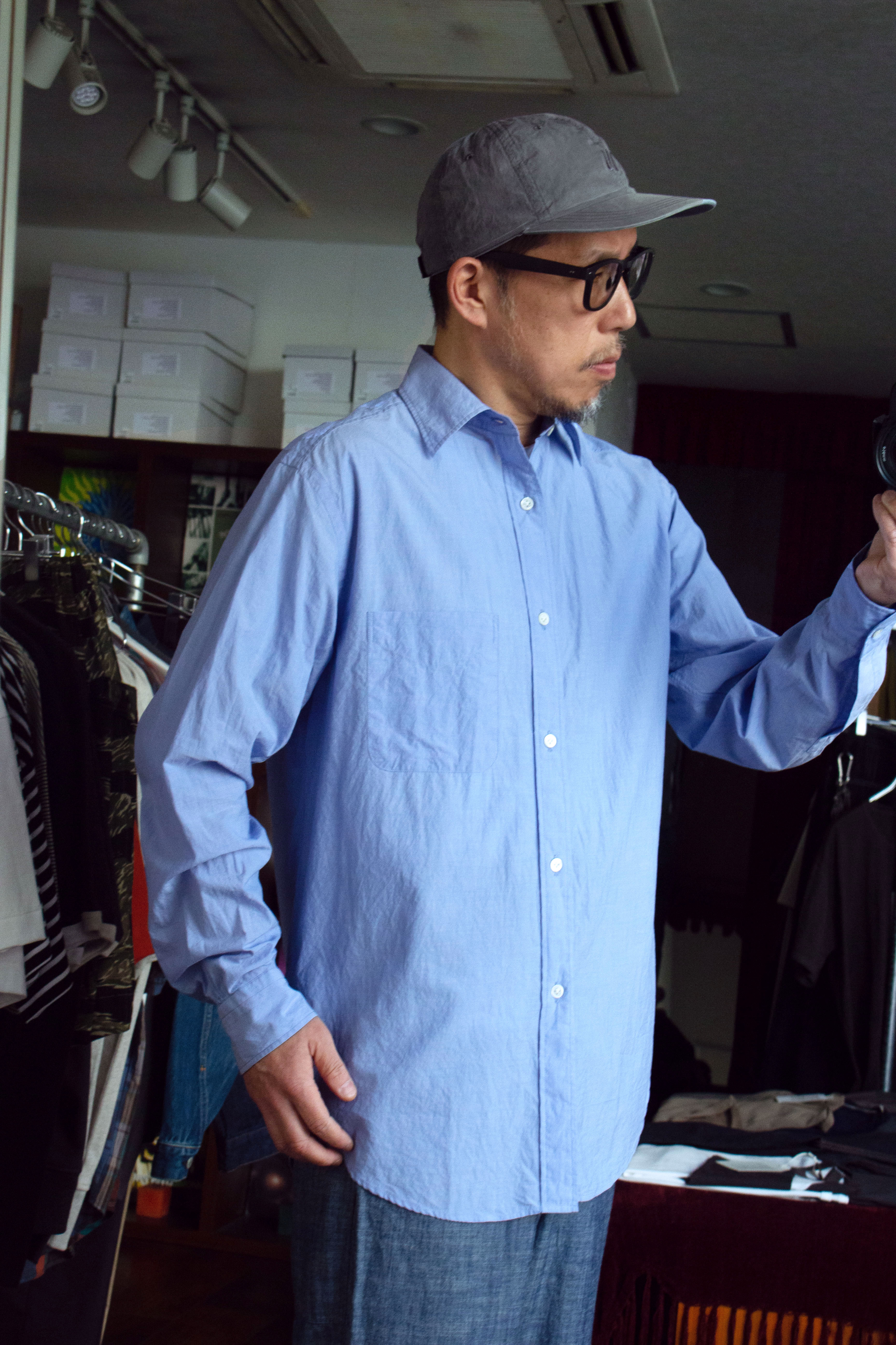 Brena Reg 80S Typewritter Chambray