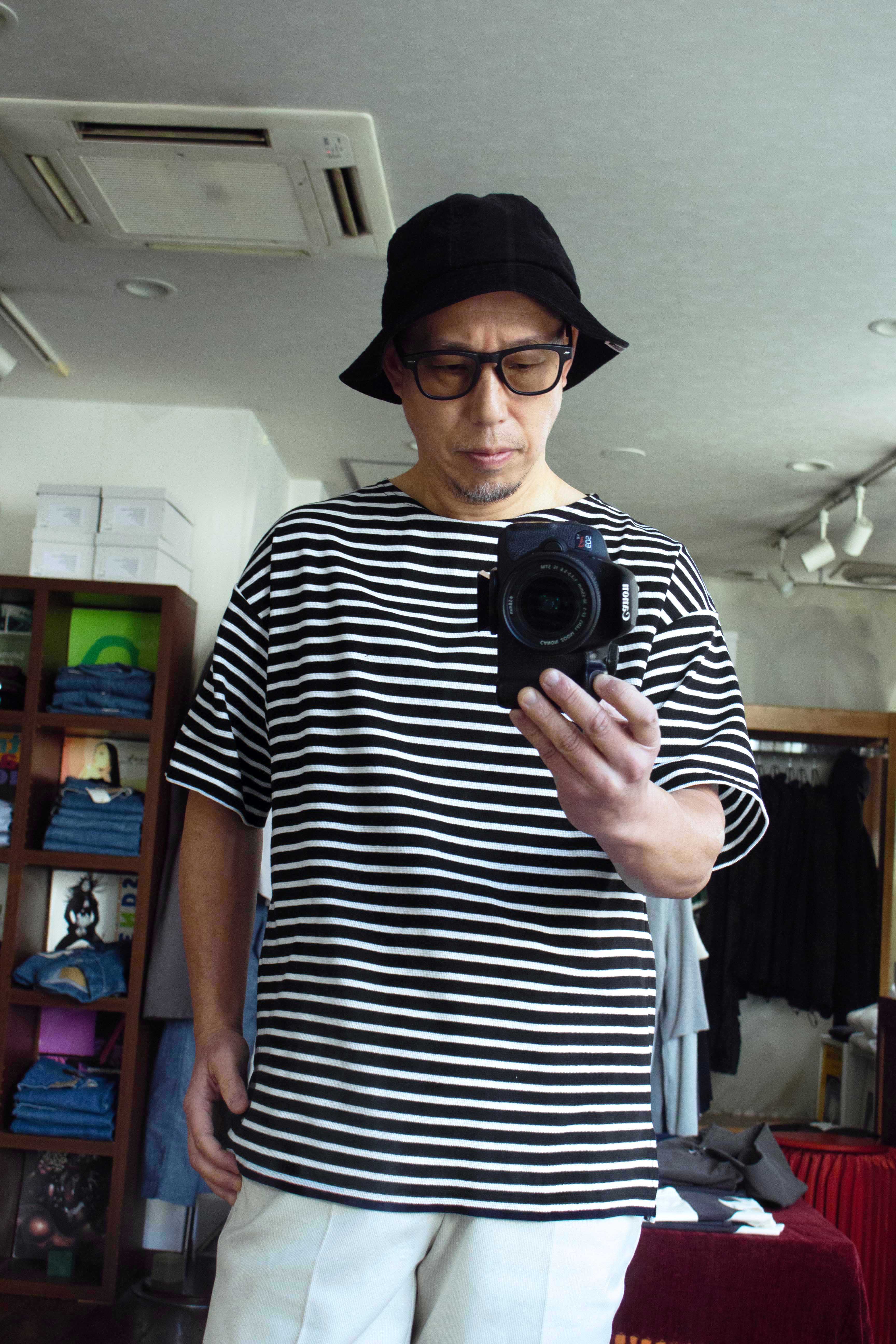 A Vontade Basque Border T-shirts VTD-0558-CS