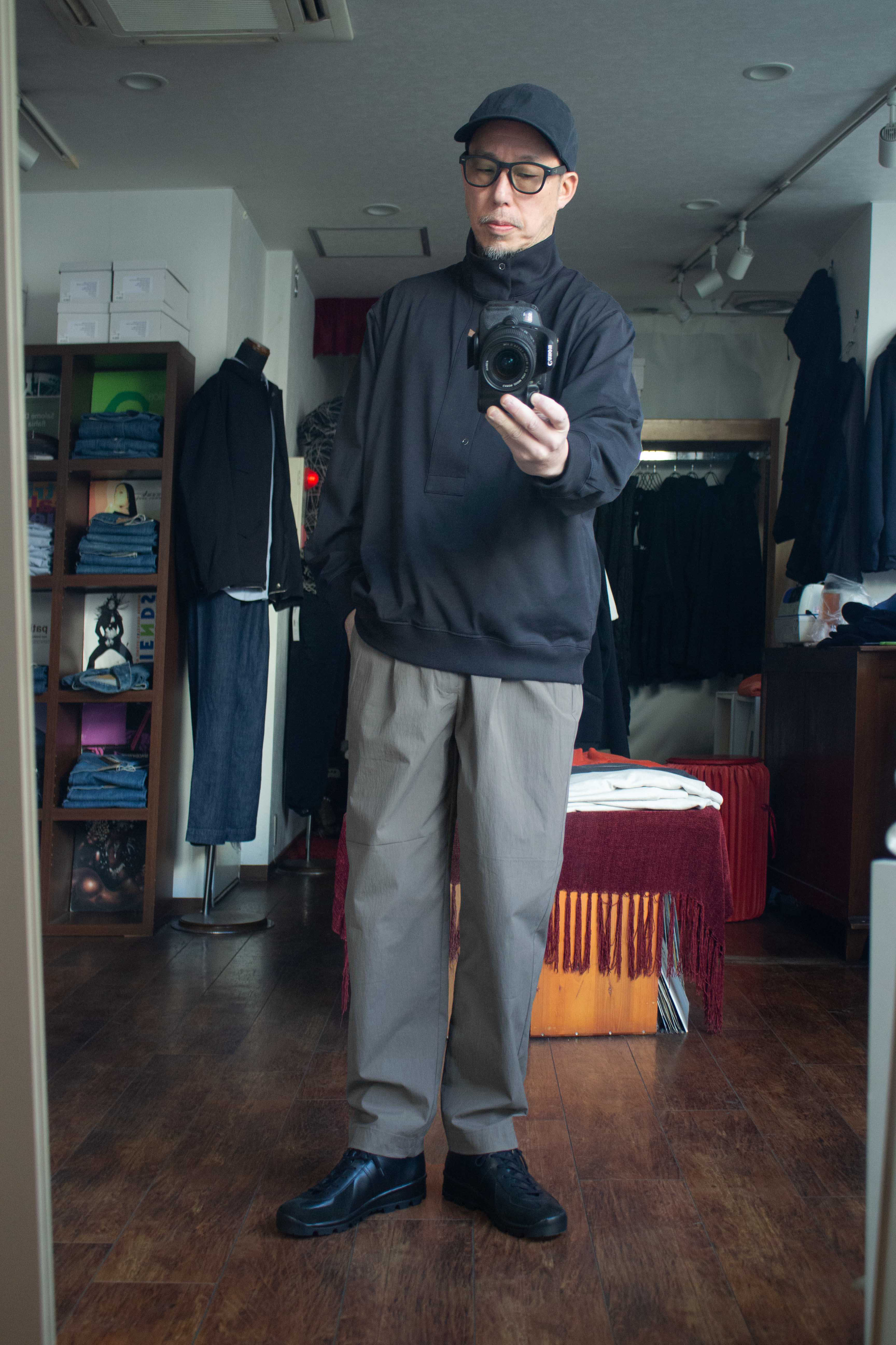 Brena String Easy Pants Cotton Nylon Typewriter St