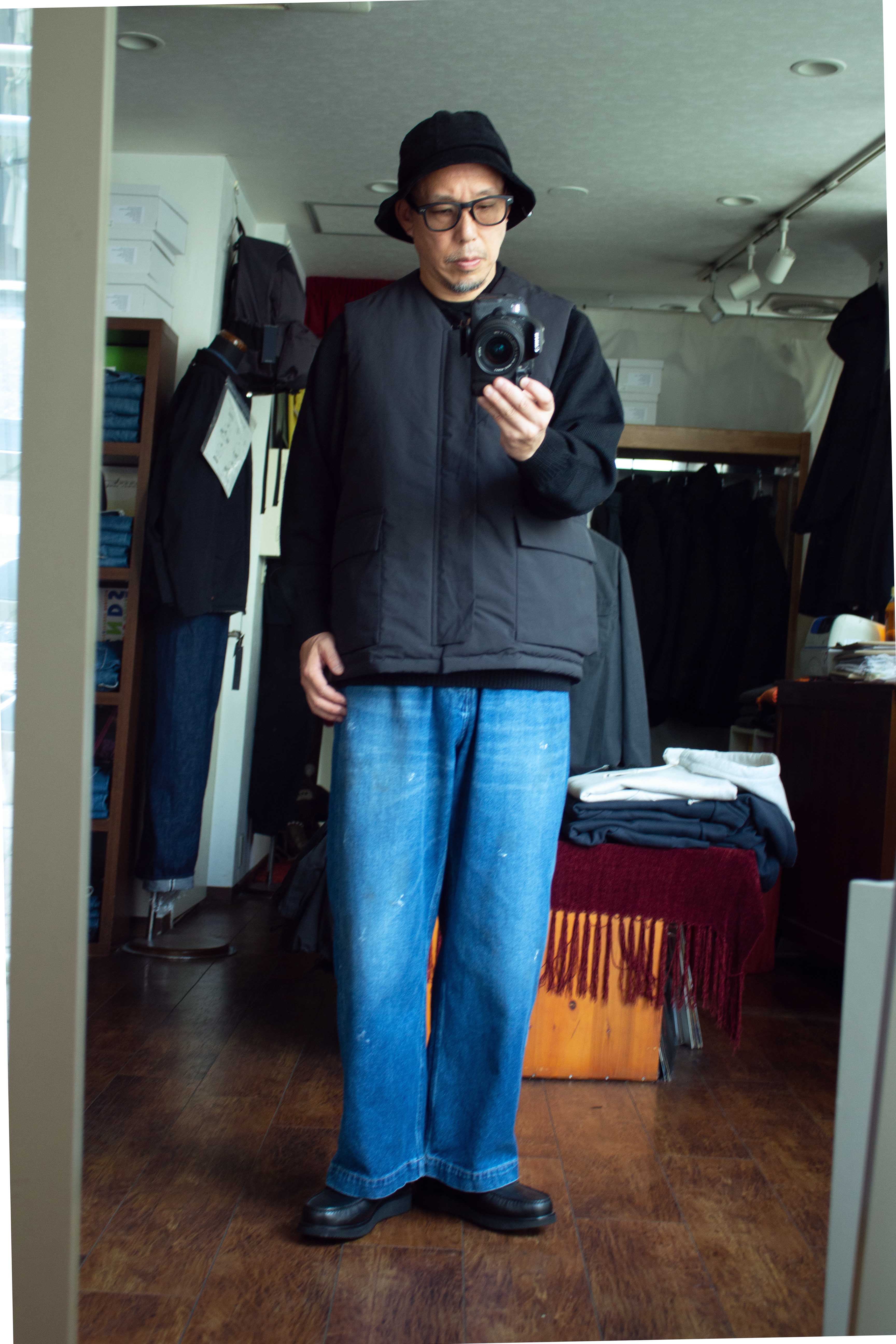 Still by hand 撥水シンサレート中綿ベスト VE01233