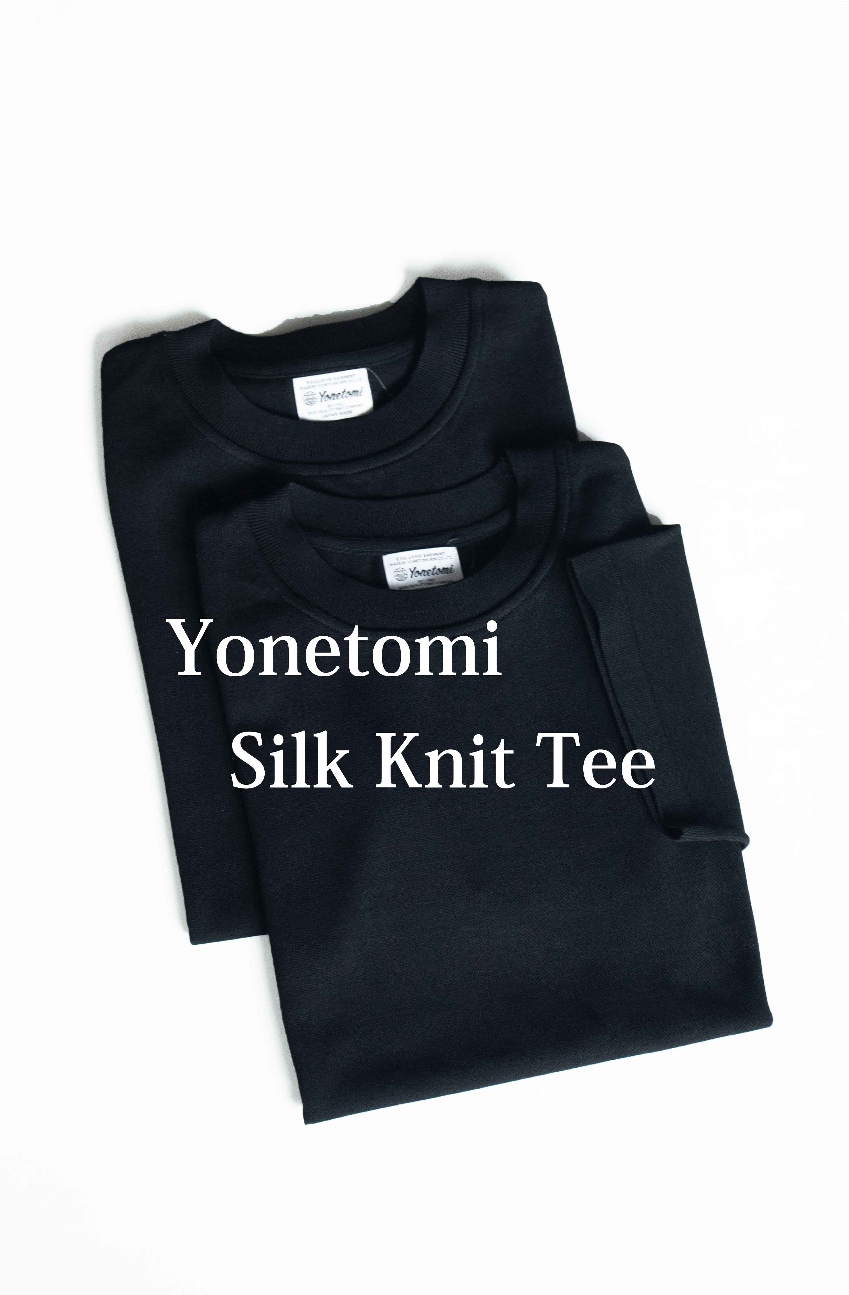 Yonetomi Silk Knit Tee 95-252-02