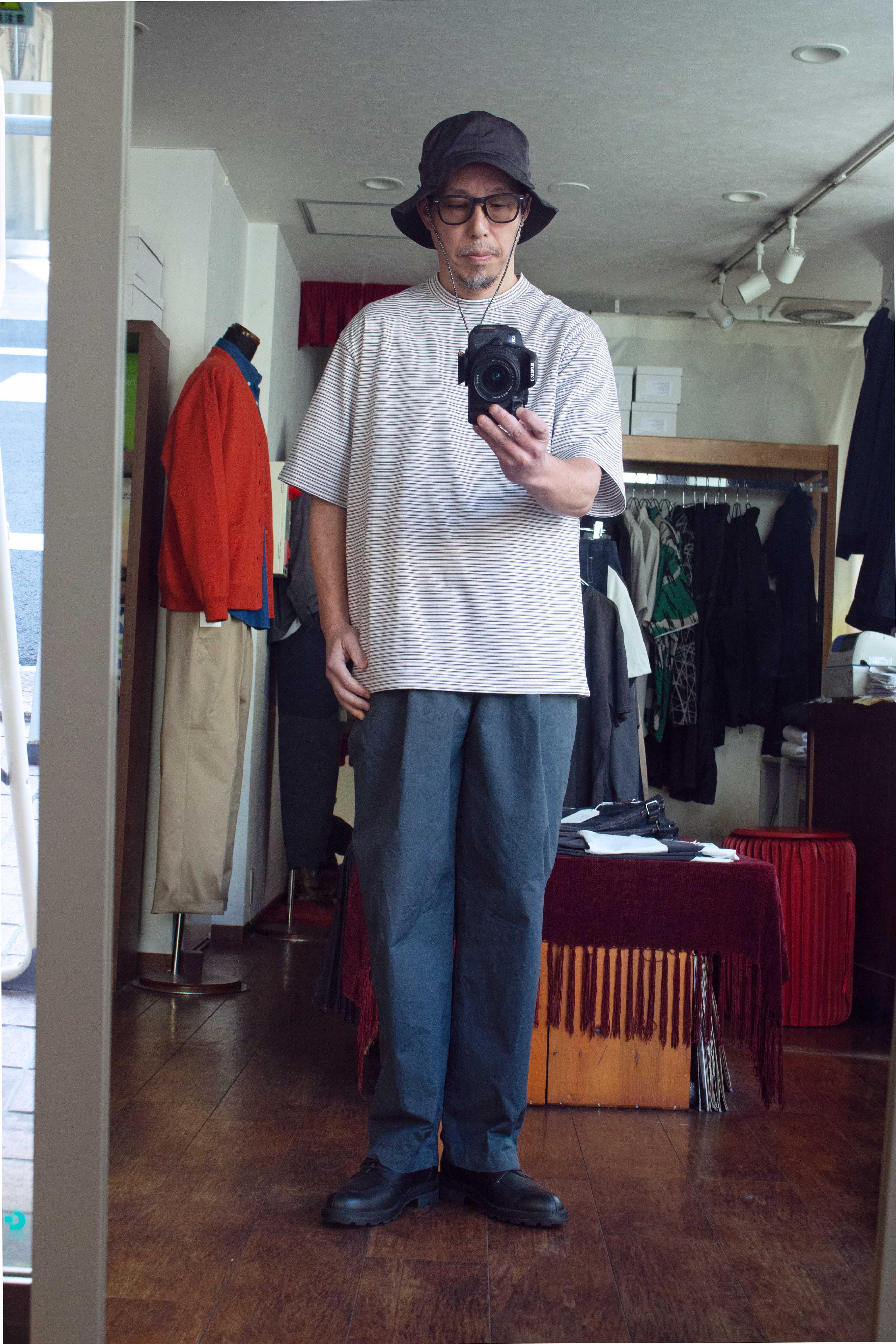 Still by hand オリジナルボーダーS/S Tee CS0724